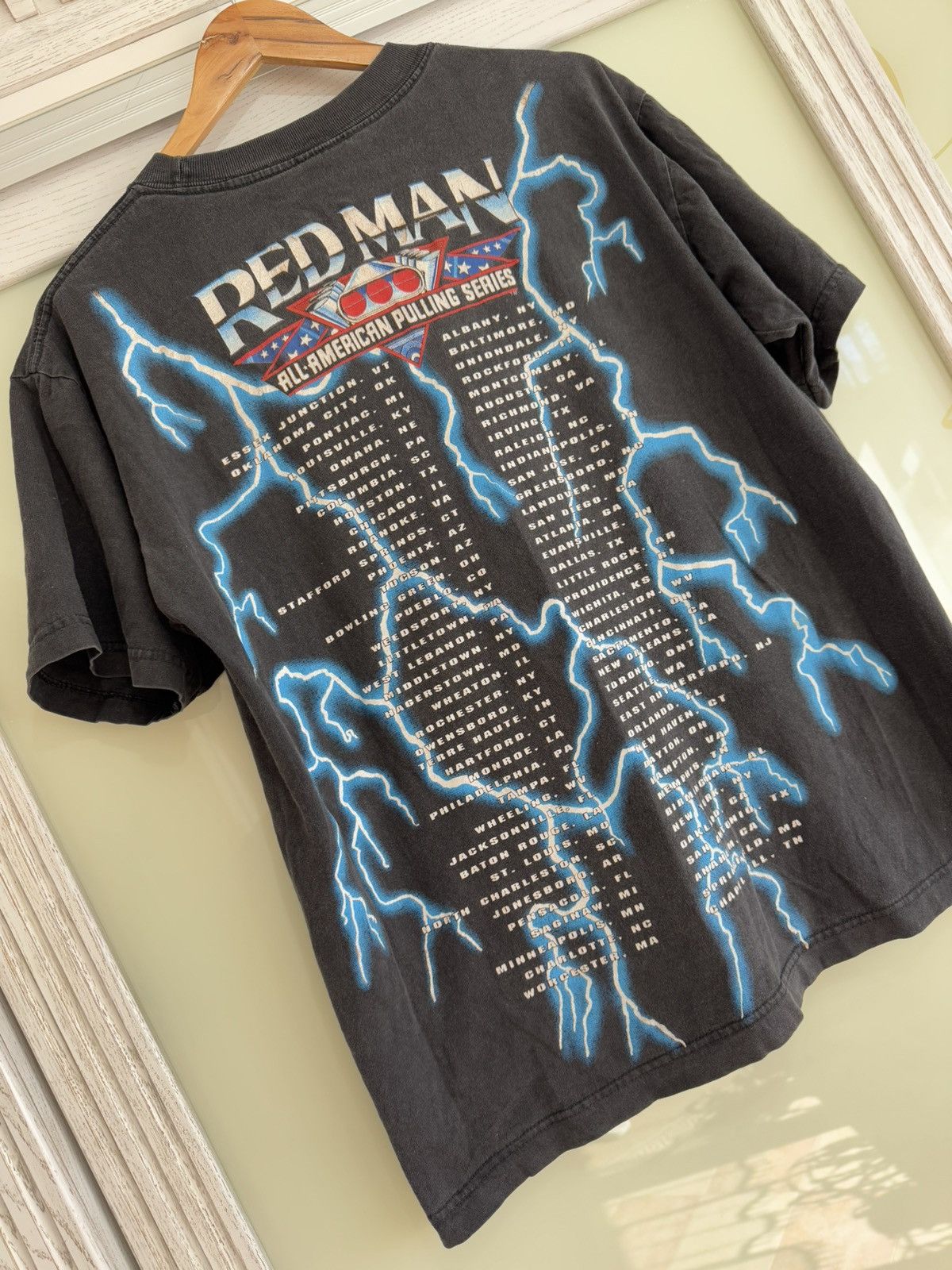Vintage Very Rare 90’s Gods Of Thunder Hot Rod T-shirt Vintage Tee Size US L / EU 52-54 / 3 - 8 Thumbnail