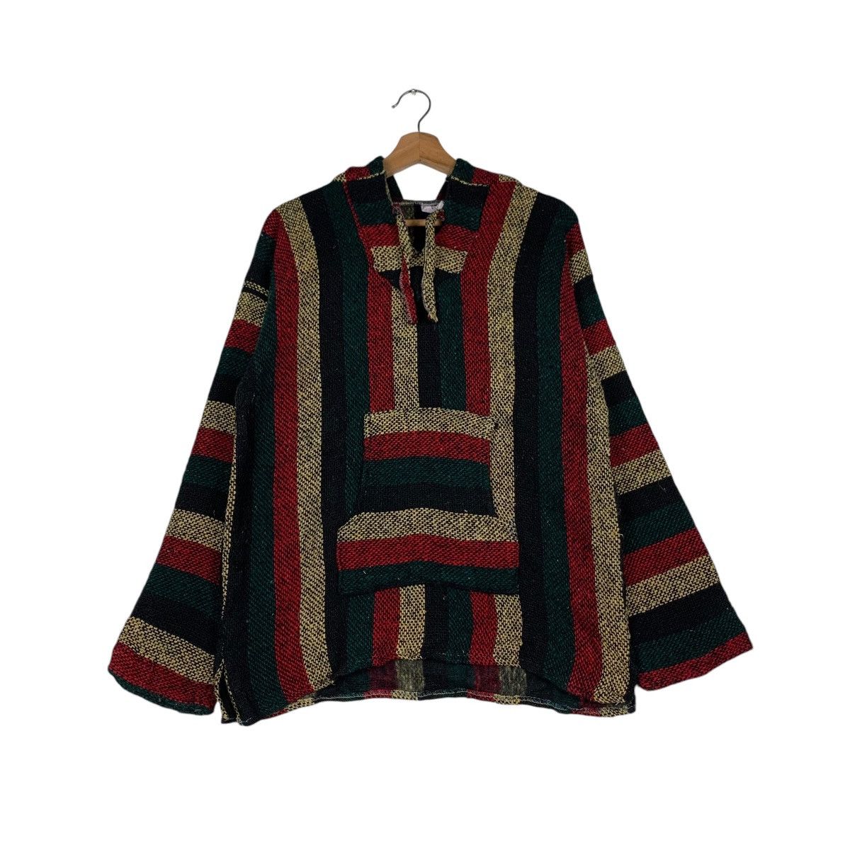 Baja Joe VEL-MEX Mexican Baja Pullover Hoodie #1357-C61 Size US M / EU 48-50 / 2 - 1 Thumbnail