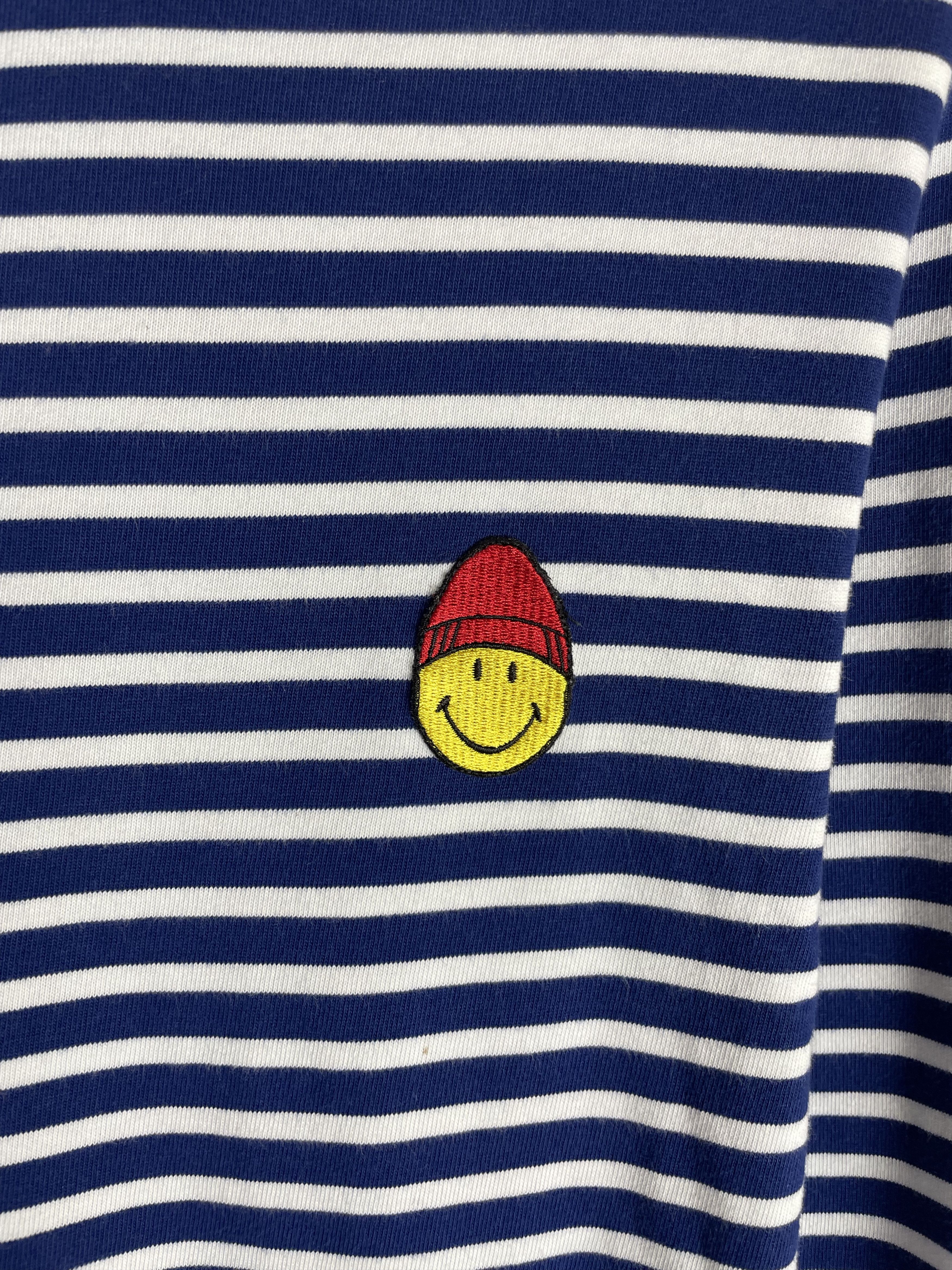 AMI Ami X Smiley stripe long sleeve Size US M / EU 48-50 / 2 - 5 Thumbnail