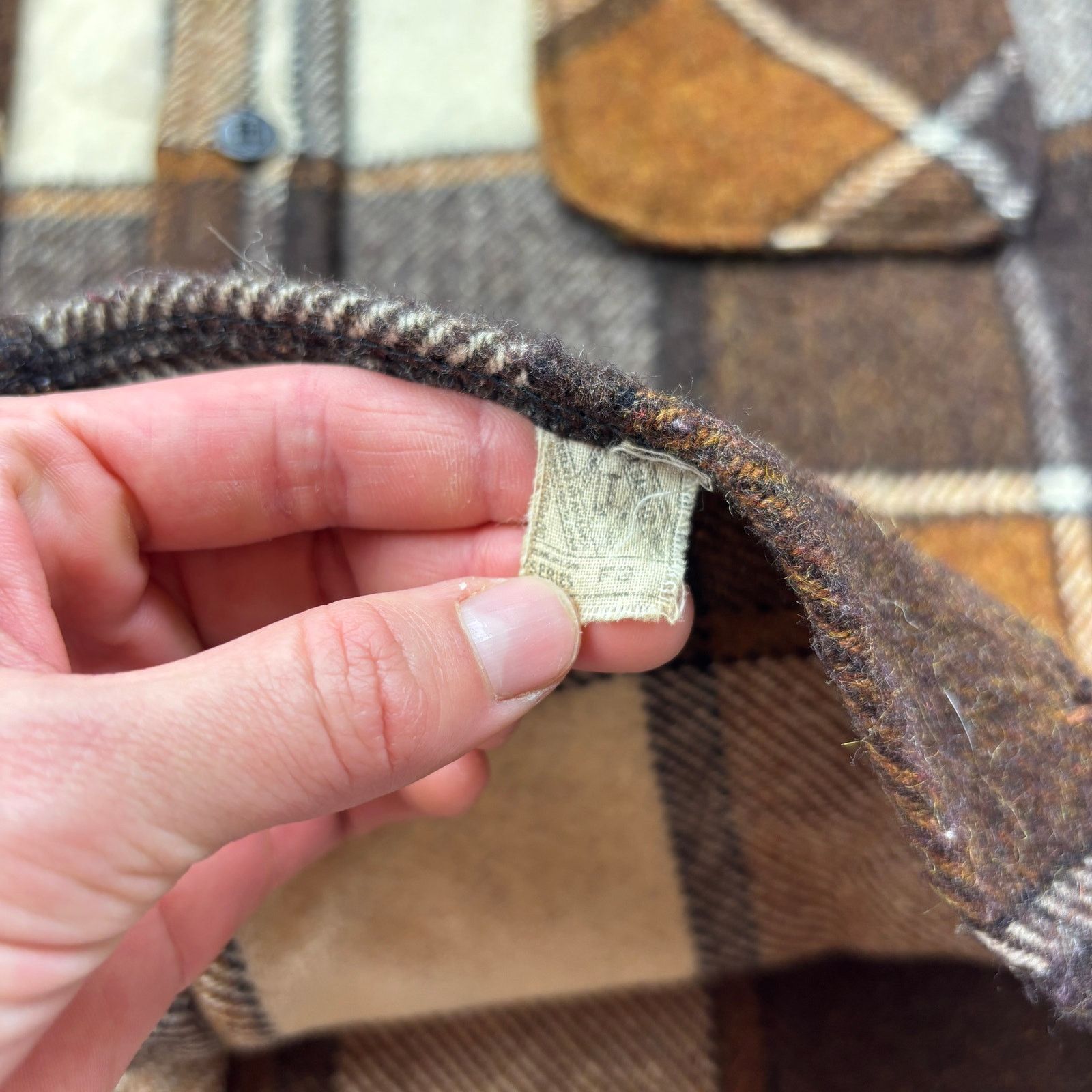 Vintage Vintage 60s Penneys Towncraft Wool Shacket Flannel Medium Size US M / EU 48-50 / 2 - 10 Thumbnail