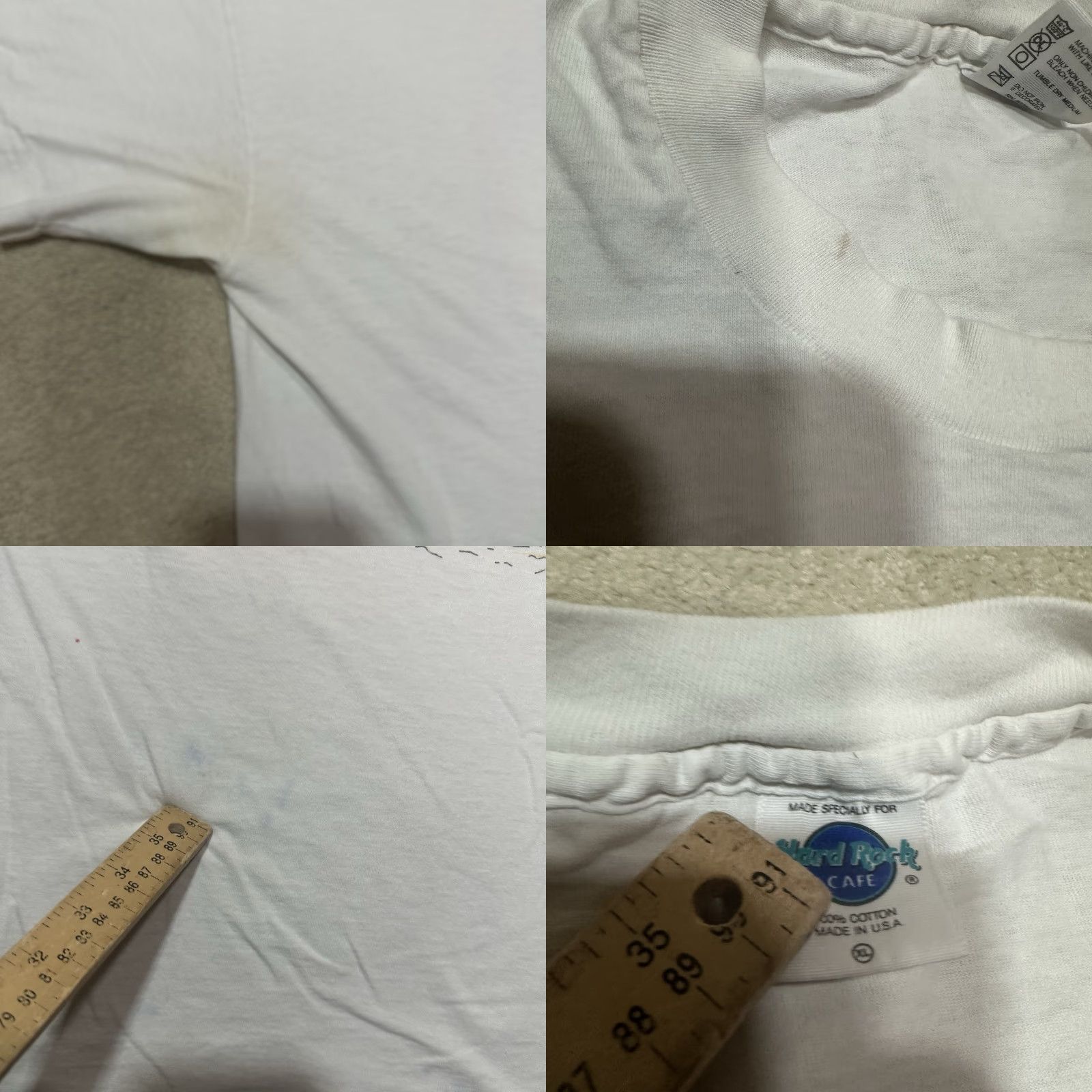 Hard Rock Cafe VINTAGE Hard Rock Cafe T-Shirt San Diego Single Stitch T Shirt Mens XL White Shirt 90s Mens Size US XL / EU 56 / 4 - 8 Thumbnail