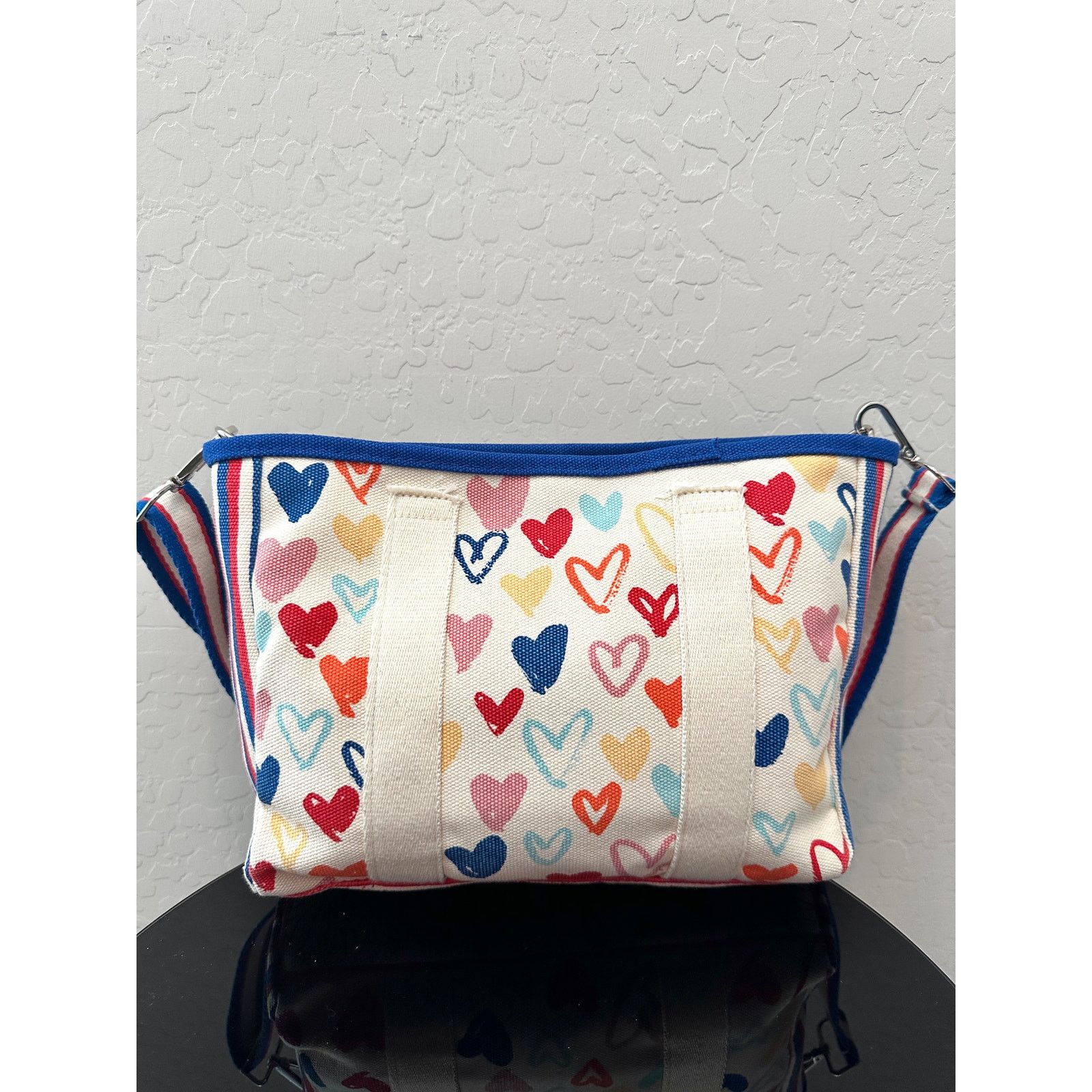 Brighton BRIGHTON | Red White And You Canvas Mini Tote Bag Purse Size ONE SIZE - 4 Thumbnail