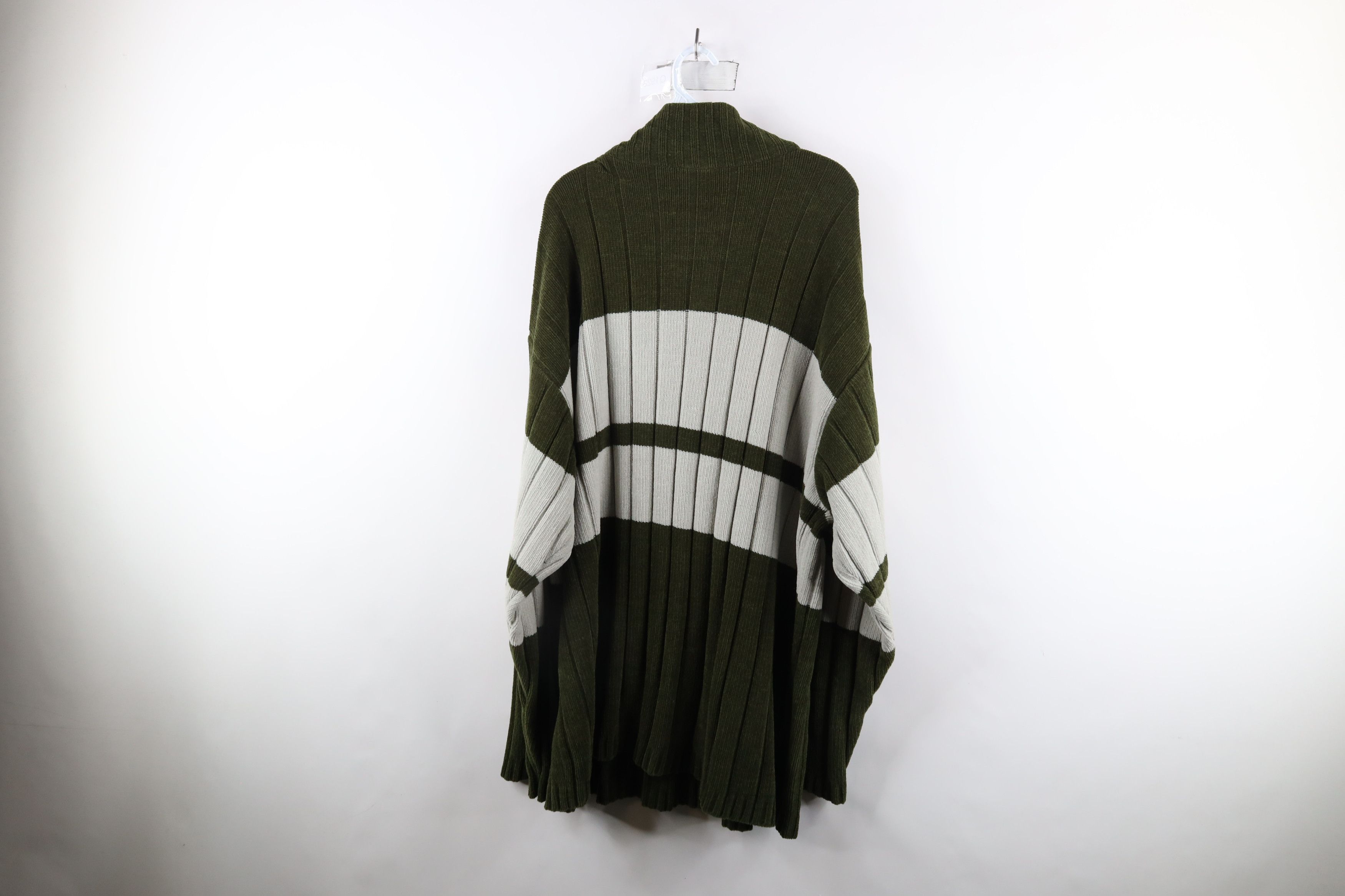 Southpole × Vintage Vintage 90s Southpole Block Ribbed Knit Baggy Fleece Sweater Size US XL / EU 56 / 4 - 7 Thumbnail