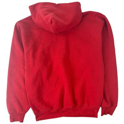 Vintage UBC Russell Athletics Hoodie Red