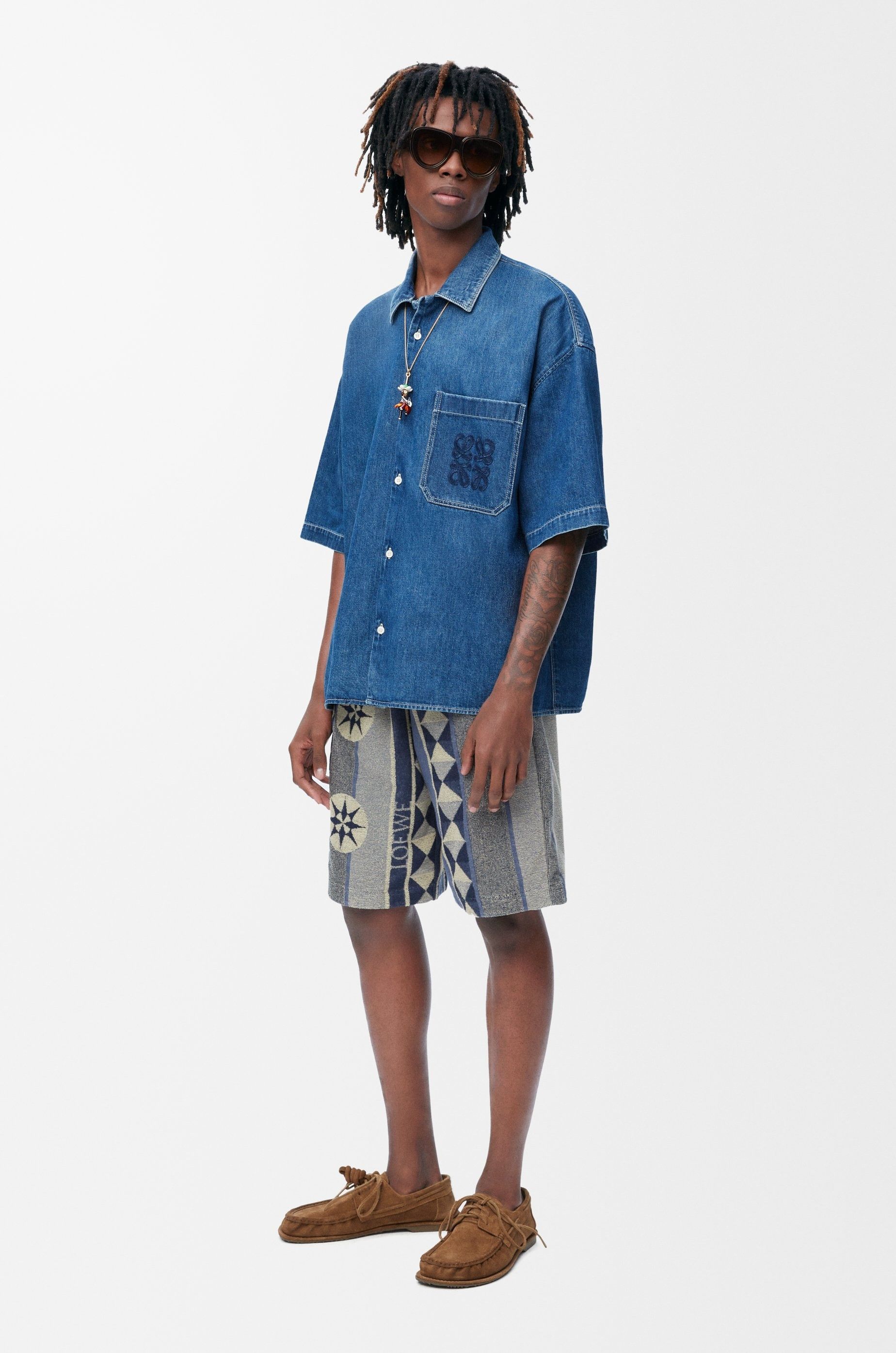 Loewe o1w1db10426 Shirts in Blue Size US M / EU 48-50 / 2 - 5 Thumbnail
