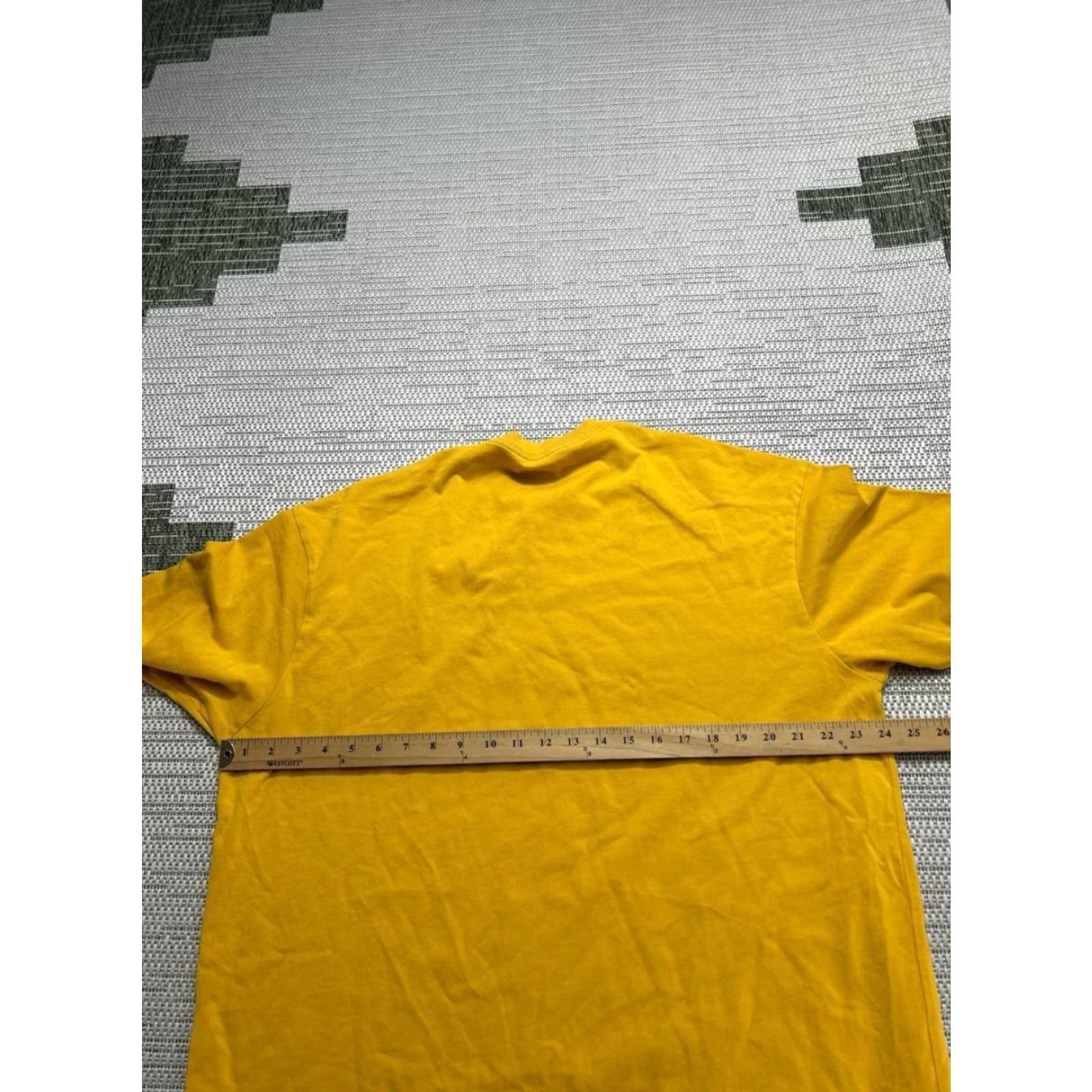 Jordan Brand Air Jordan Shirt Mens Medium Yellow Cotton Pullover Size US M / EU 48-50 / 2 - 5 Thumbnail
