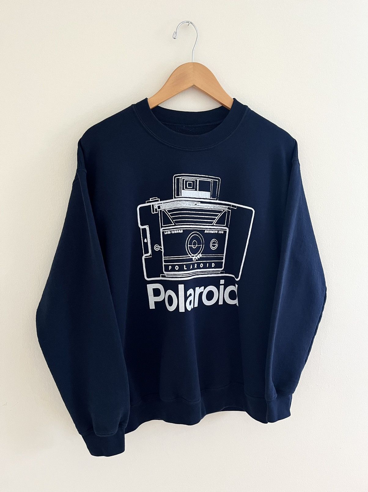 Polaroid × Vintage Vintage Y2K Polaroid “Land Camera Automatic 104” Sweatshirt Size US M / EU 48-50 / 2 - 2 Thumbnail
