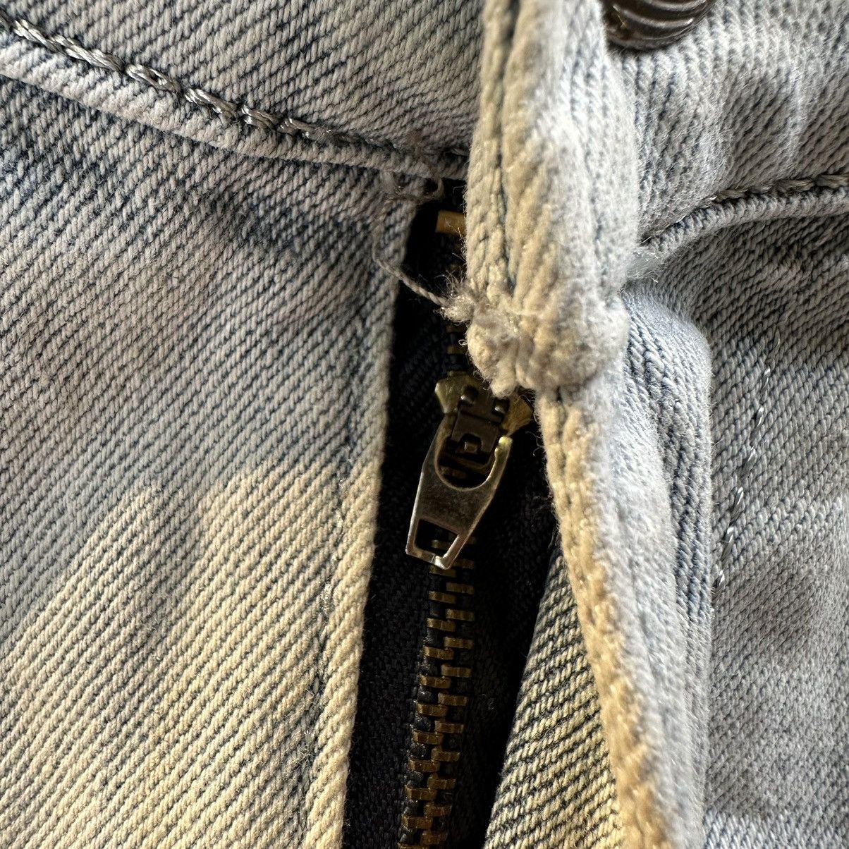 Japanese Brand × Jean × Vintage Vintage Japanese Lightwash Distressed Faded Denim Jean Pant Size US 32 / EU 48 - 7 Thumbnail