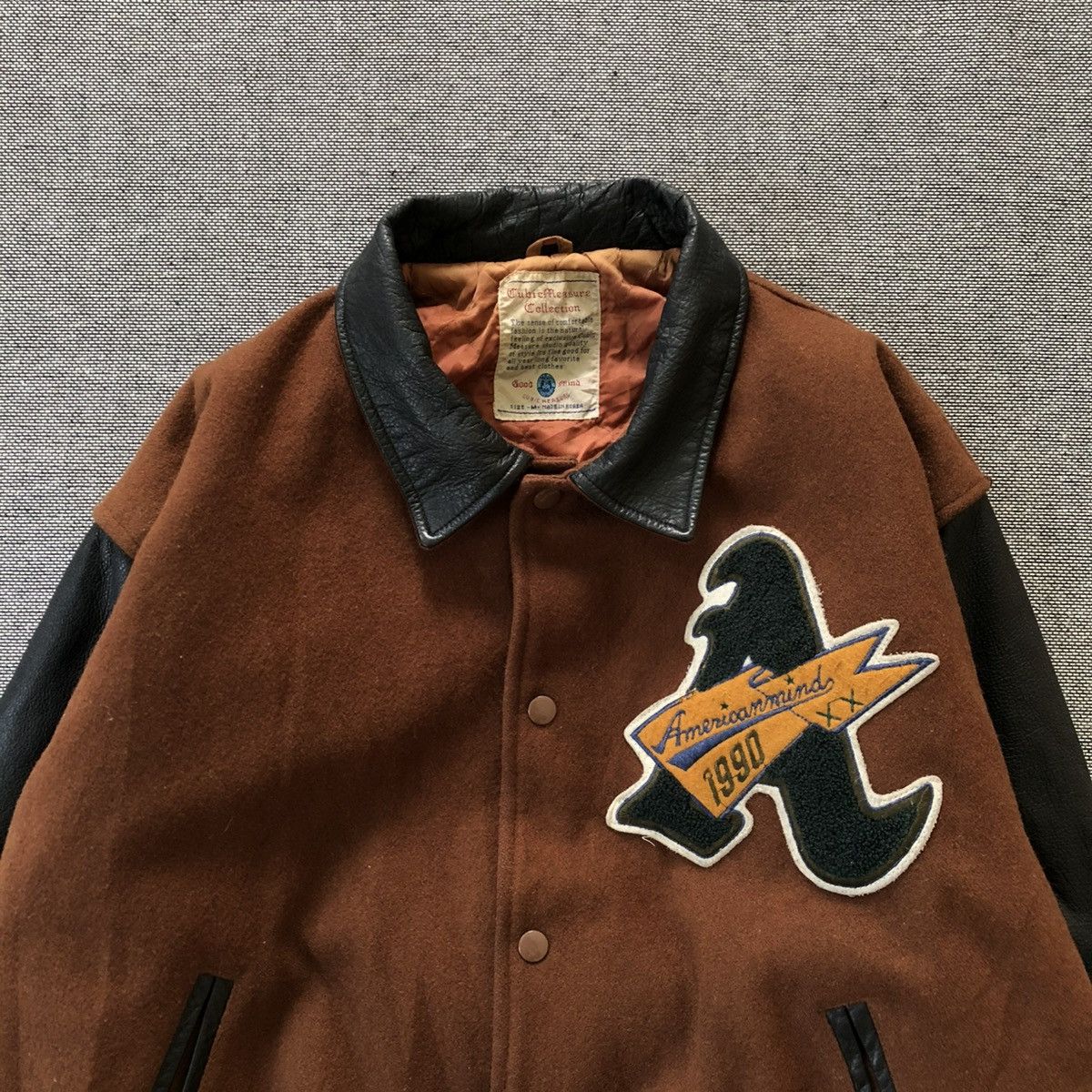 Vintage EASYRISE by Cubic Measure Embroidered Design Varsity Jacket Size US M / EU 48-50 / 2 - 4 Thumbnail