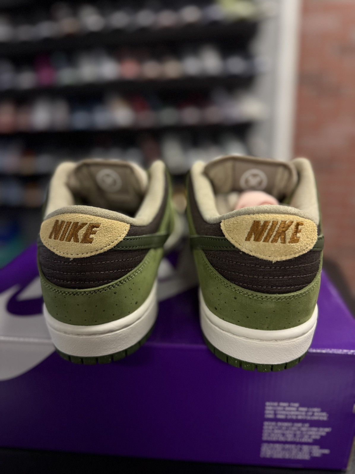 Nike Nike Dunk Low Yuto Horigome Matcha Size 11 (NEW) Size US 11 / EU 44 - 5 Thumbnail
