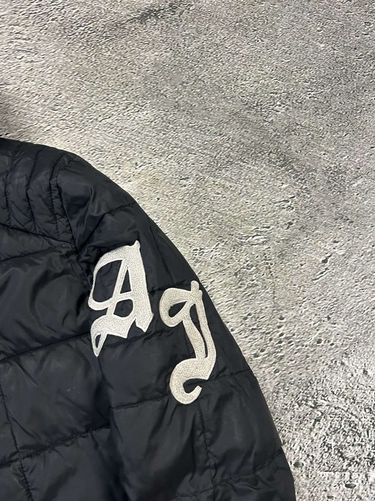 Armani × Vintage Vintage Armani Jeans Puffer Jacket Black Size US XL / EU 56 / 4 - 2 Thumbnail