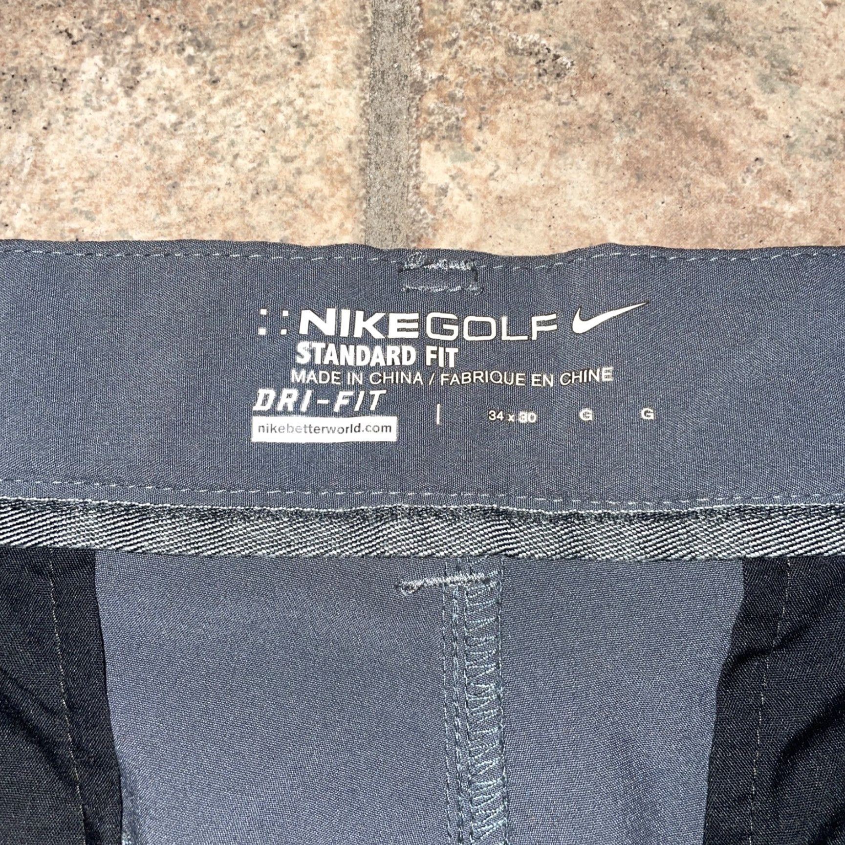 Nike **Nike Mens Gray Golf Chino Pants Size 34x30** User: **Nike Mens Gray Golf Pants Size 34x30** Size US 34 / EU 50 - 3 Thumbnail