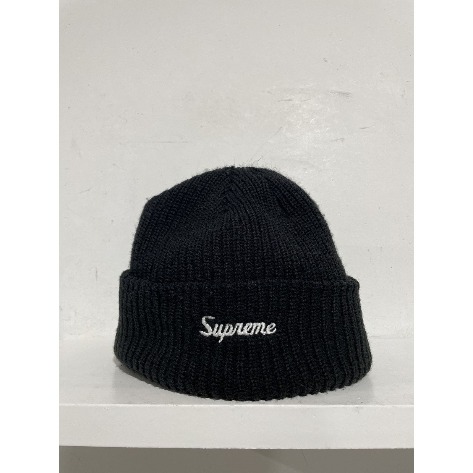 帽子 supreme Loose Gauge Beanie Black s-l400.jpg