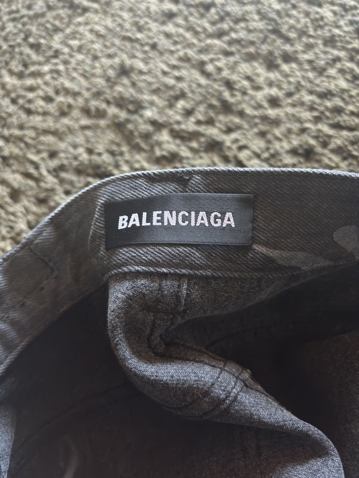 Balenciaga SS20 Balenciaga Skater Denim Camo Blue Black Grey Shorts Size US 32 / EU 48 - 8 Thumbnail