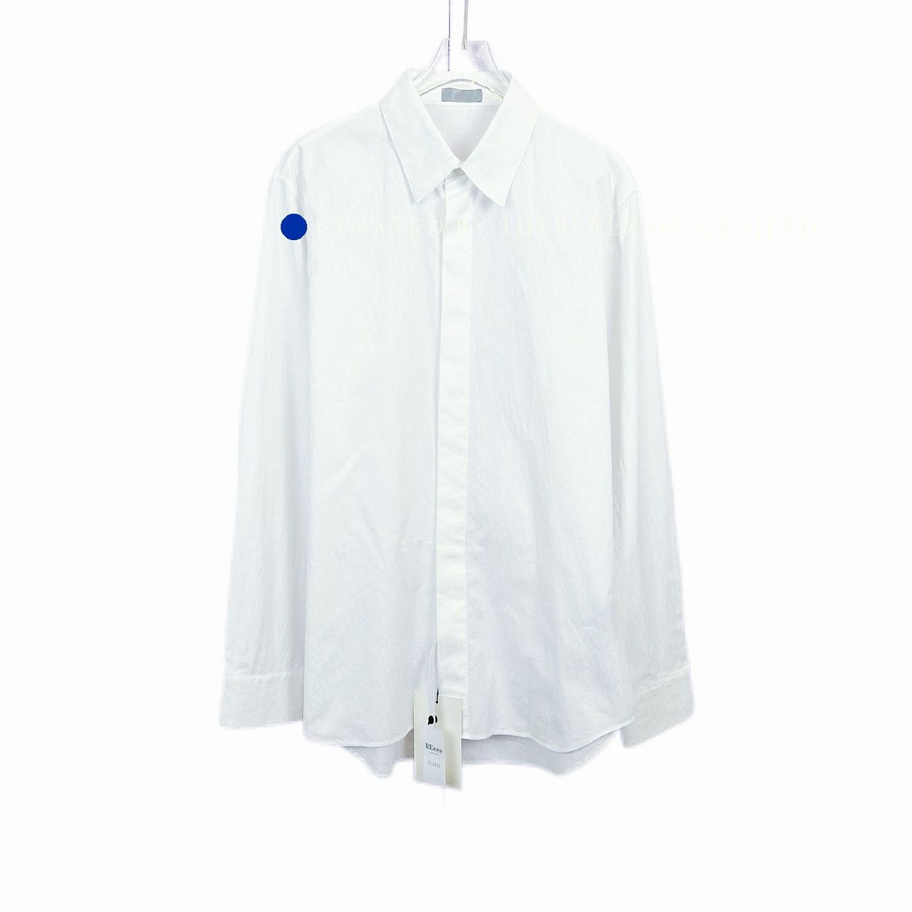 Dior Cotton Button Up Shirt in White Size US M / EU 48-50 / 2 - 1 Thumbnail