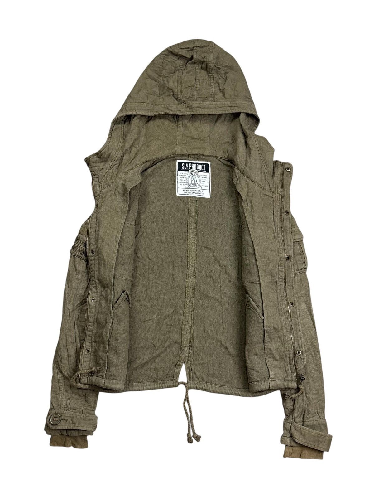 Le Grande Bleu (L.G.B.) 2000s SLY - Apocalypse Style Cargo Hooded Jacket Size US M / EU 48-50 / 2 - 3 Thumbnail