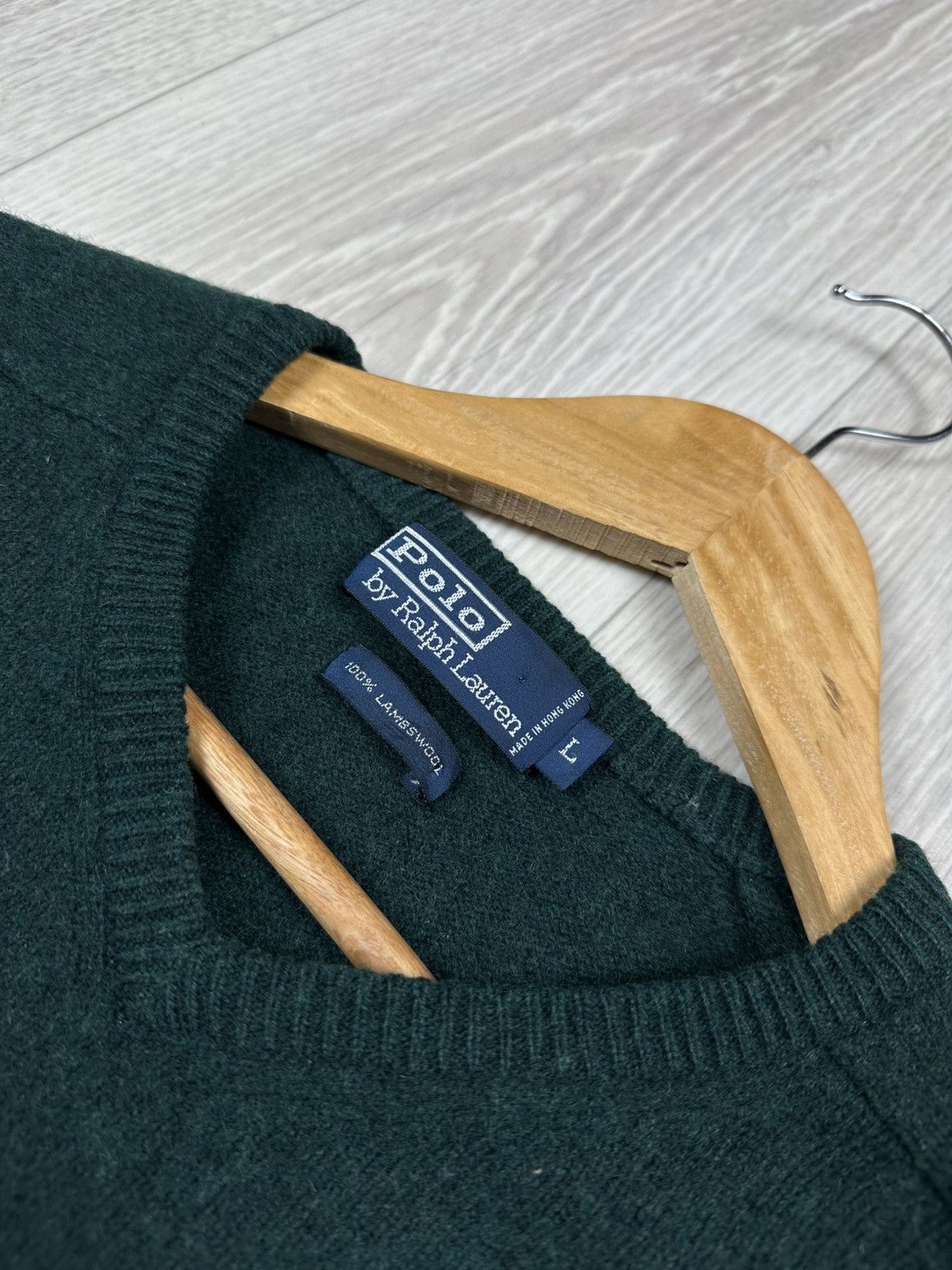 Polo Ralph Lauren × Vintage Vintage Polo Ralph Lauren Wool Sweater Pullover Size L Size US L / EU 52-54 / 3 - 6 Thumbnail