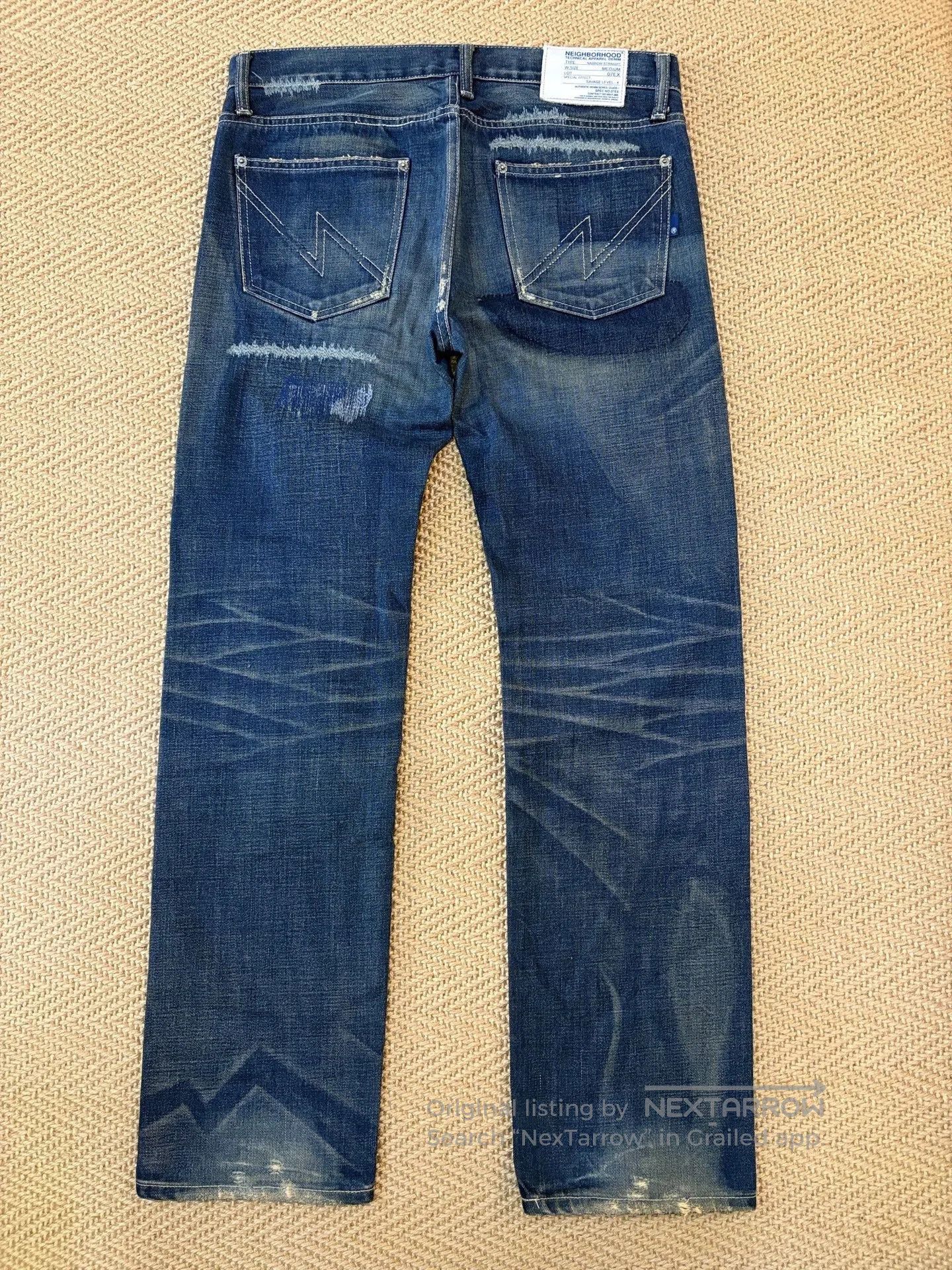 Neighborhood Neighborhood 2007 SCAB Distressed Jeans. Size US 26 / EU 42 - 2 Thumbnail