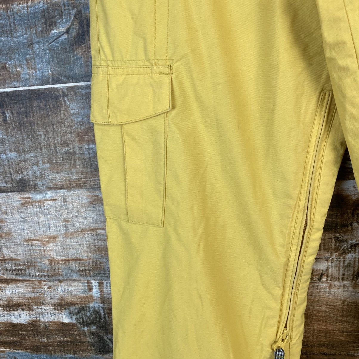 Japanese Brand DL Roxy Winter Sport Yellow Pants #C1123 Size 26" / US 2 / IT 38 - 10 Thumbnail