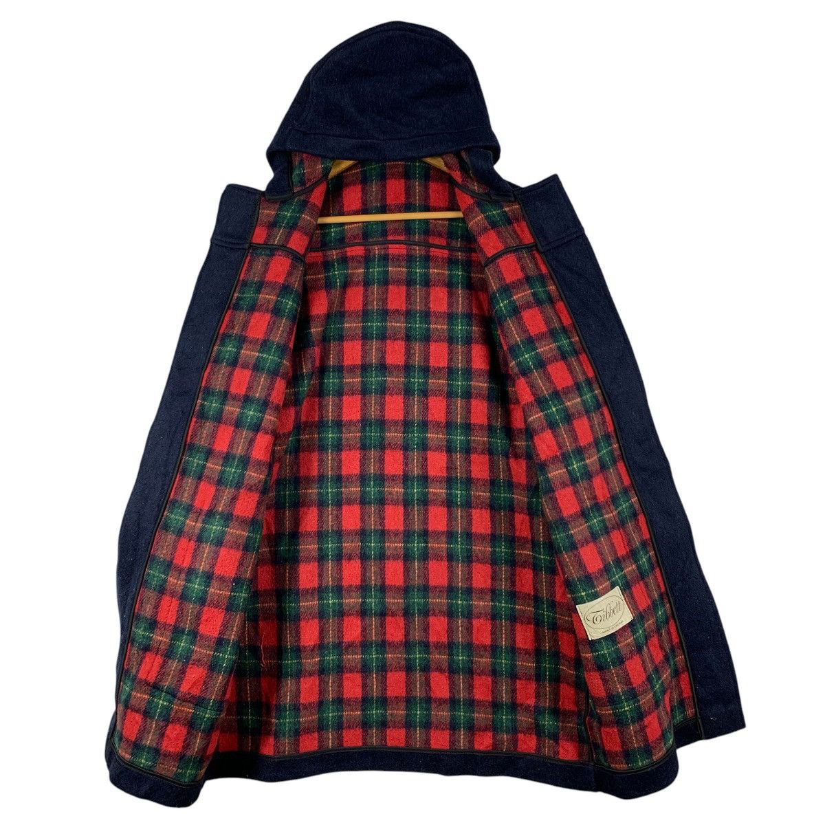 Original Montgomery Vintage 90s TIBBETT MONTGOMERY England Brand Hooded Coat Size US L / EU 52-54 / 3 - 3 Thumbnail