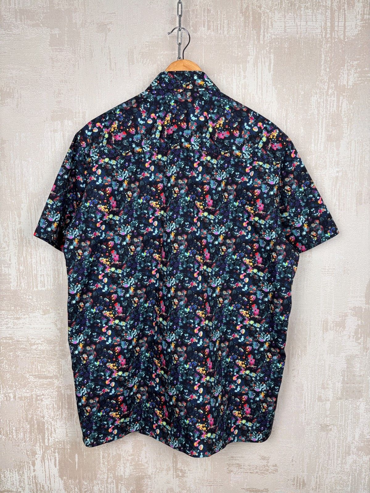 Other Blake Mill Multicolor Pattern Short Sleeve Shirt Size US XL / EU 56 / 4 - 13 Thumbnail