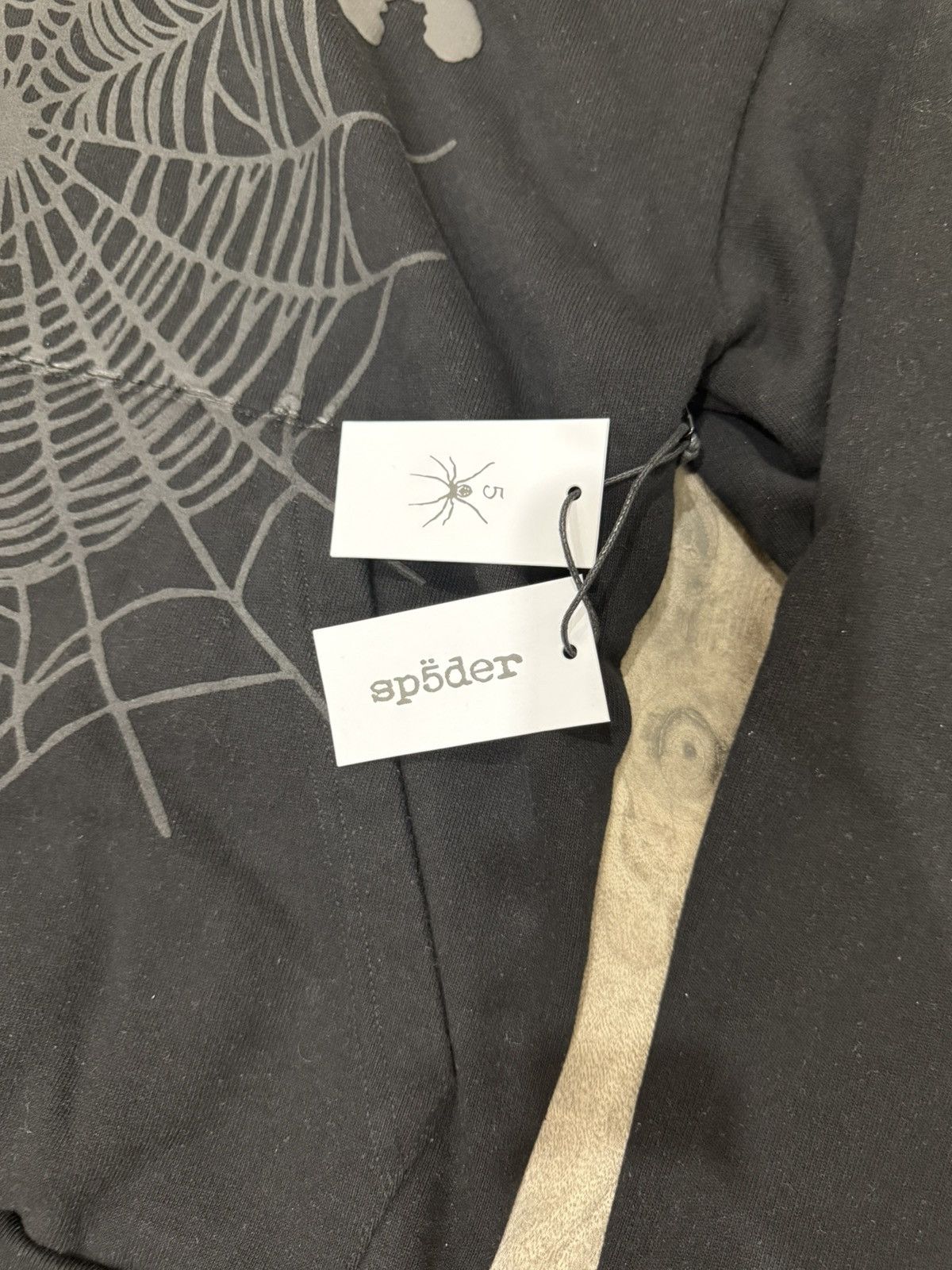 Sp5der Sp5der Phantom Web Black Hoodie Size US S / EU 44-46 / 1 - 4 Thumbnail