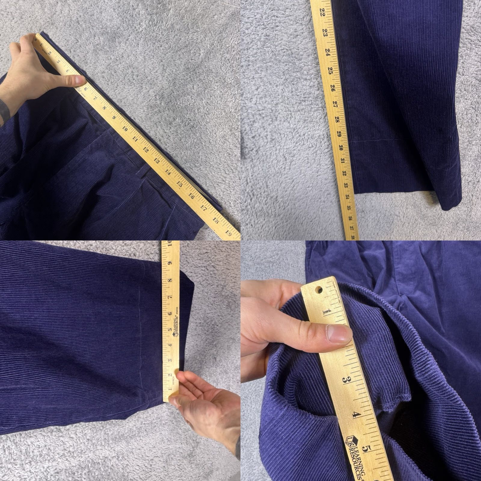 Polo Ralph Lauren VINTAGE Polo Ralph Lauren Pants Men 36x34 Corduroy 90s Chino Trouser Golf Crest Wale VTG Size US M / EU 48-50 / 2 - 8 Thumbnail