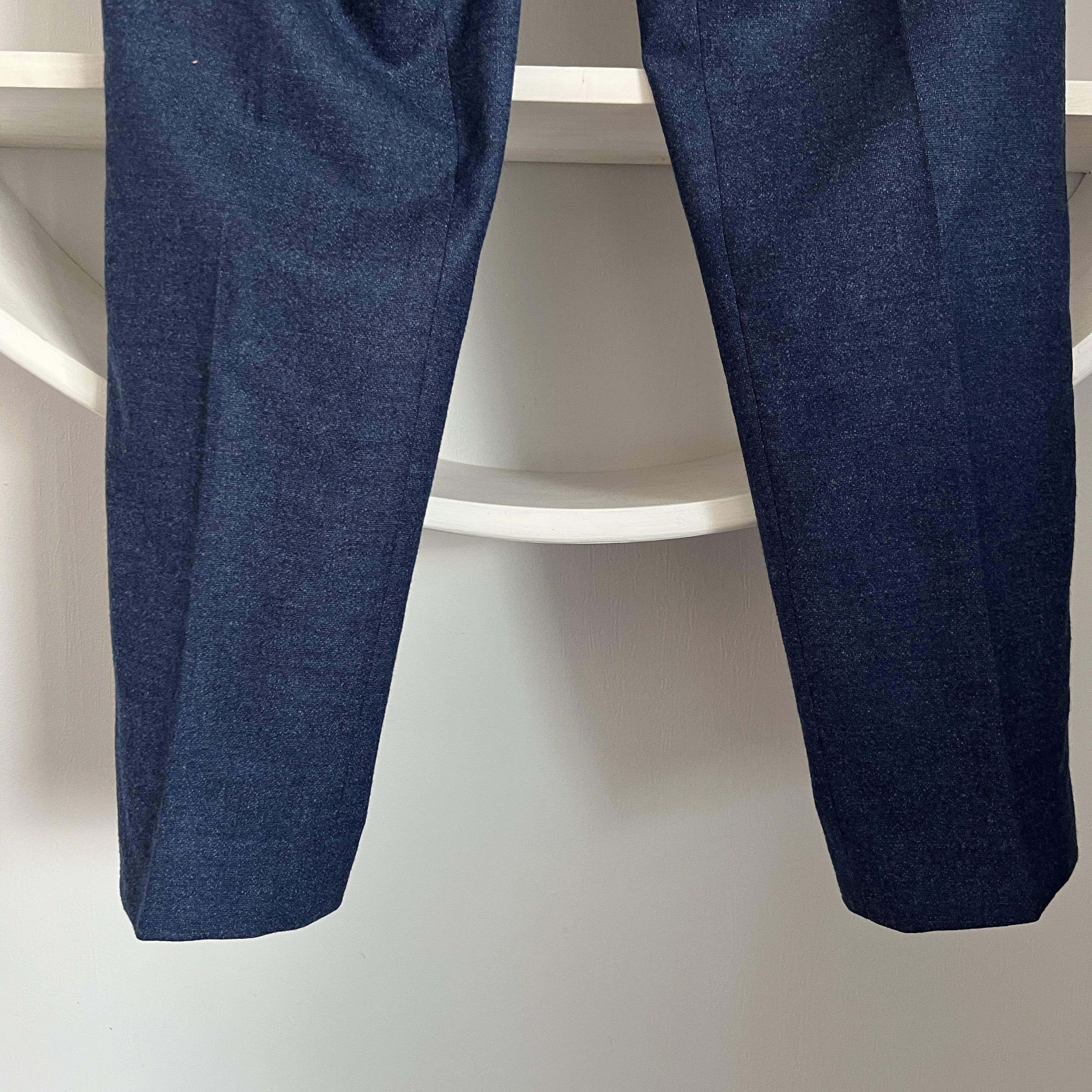Suitsupply Men's SUITSUPPLY BRESCIA Wool Blue Suit Casual Pants Size 46 Size 46R - 9 Thumbnail