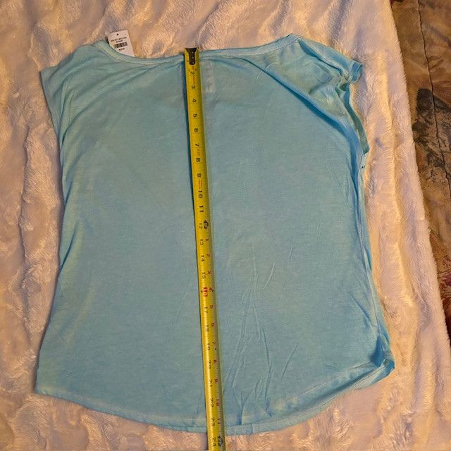 Hollister HOLLISTER Blue-Green Lace Trim Shirt NWT Size M / US 6-8 / IT 42-44 - 8 Thumbnail