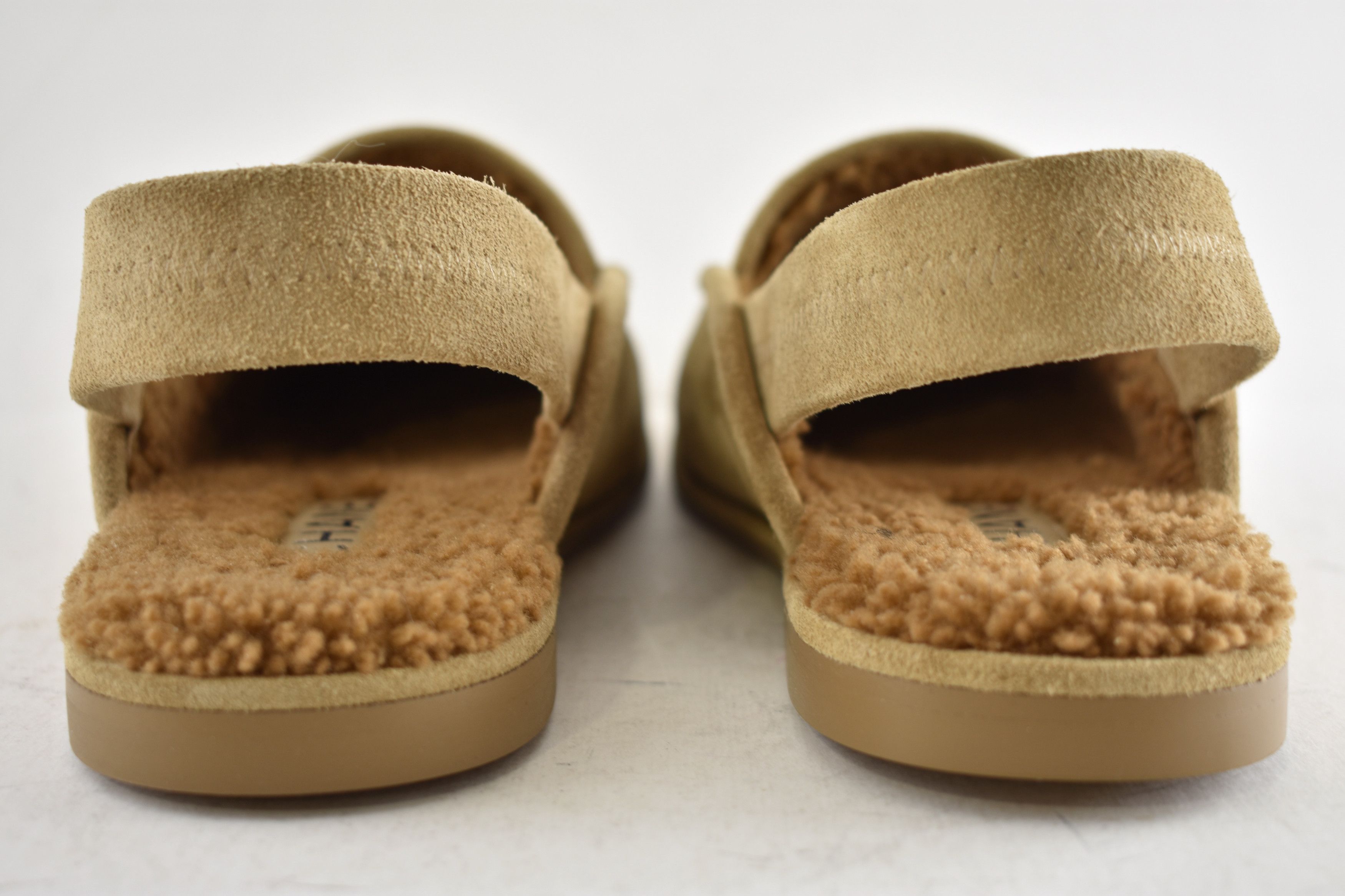 Chanel Chanel Suede CC Shearling Moccasin Slingback Loafer Flat 41 Size US 11 / IT 41 - 17 Thumbnail