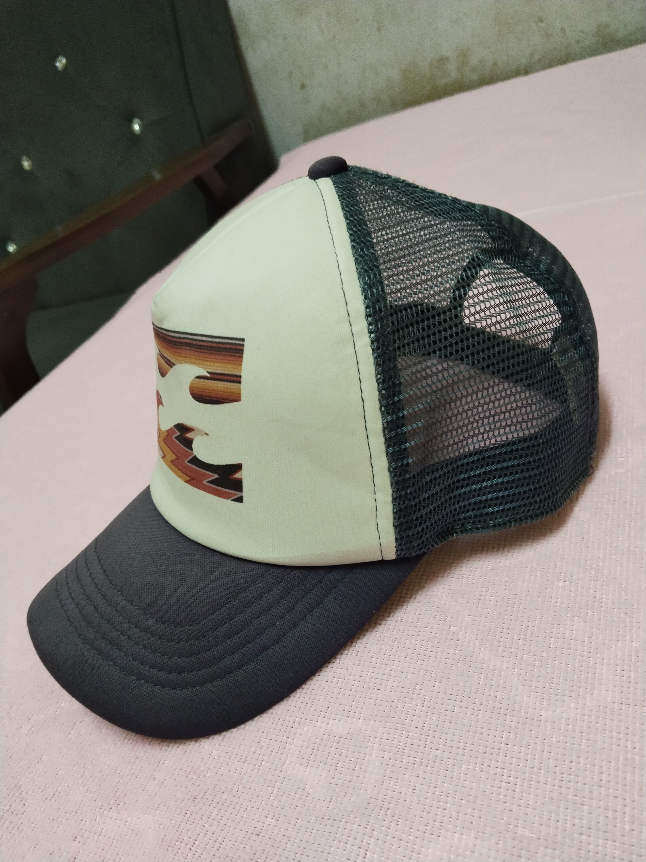 Billabong VINTAGE SUN FADED BILLABONG TRUCKER CAP Size ONE SIZE - 3 Thumbnail