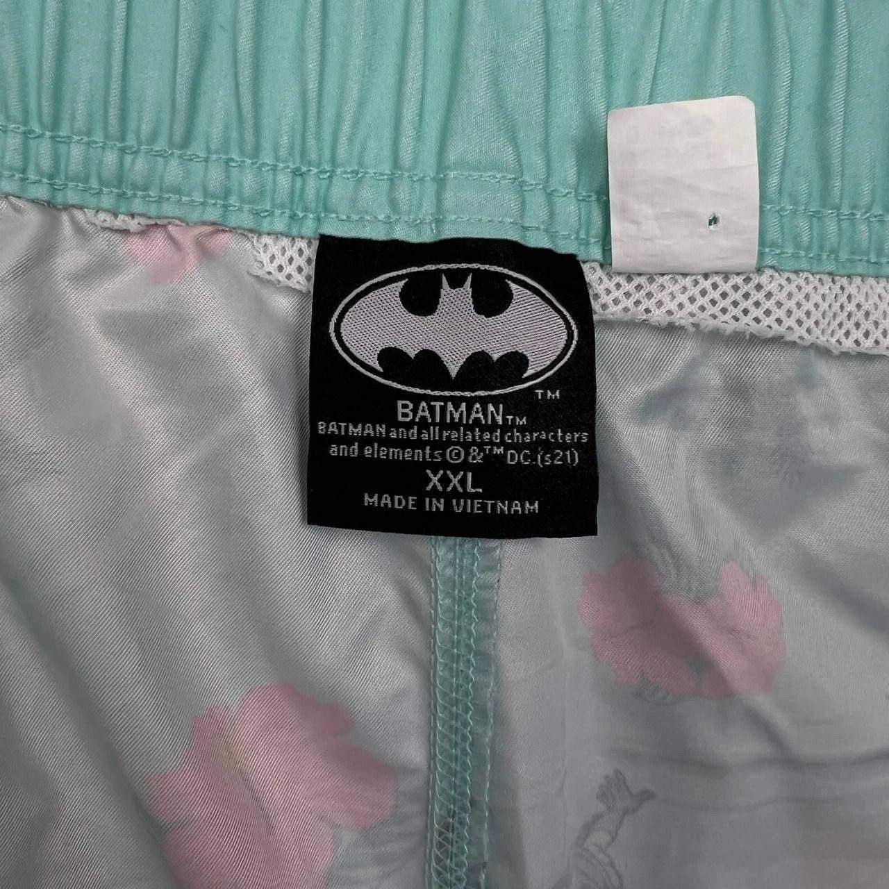 Other Batman Board Shorts Men XXL Floral Surfing Drawstring Swim Size US 42 / EU 58 - 9 Thumbnail