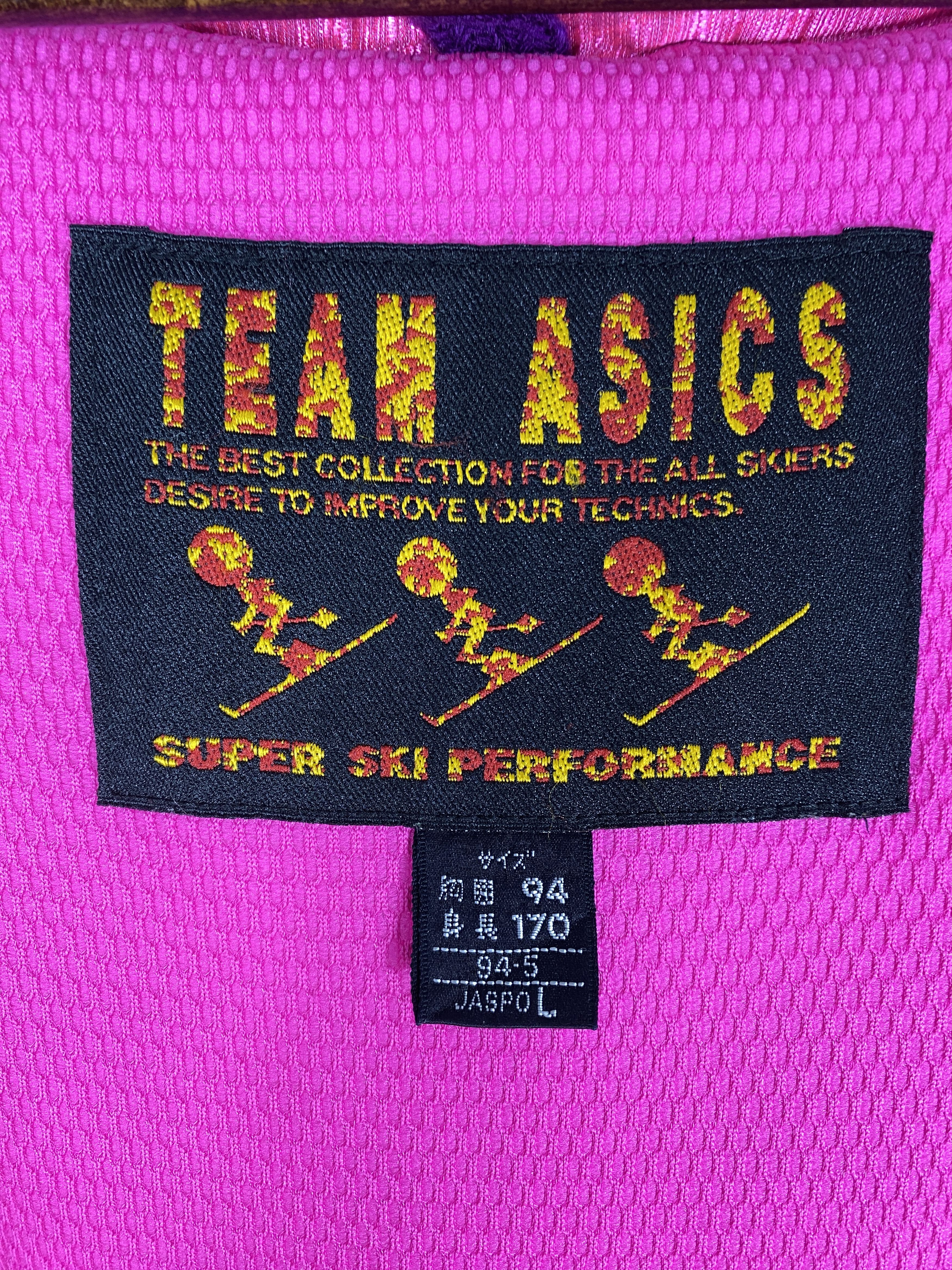 Asics Vintage Asics Hokey Team Hoodie Ski Jacket J2198 Size US L / EU 52-54 / 3 - 10 Thumbnail