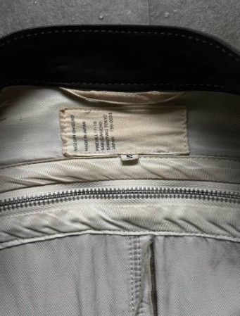 Nozomi Ishiguro NOZOMI ISHIGURO AW15 Asymmetric Zipper Leather Jacket Size US XS / EU 42 / 0 - 8 Thumbnail