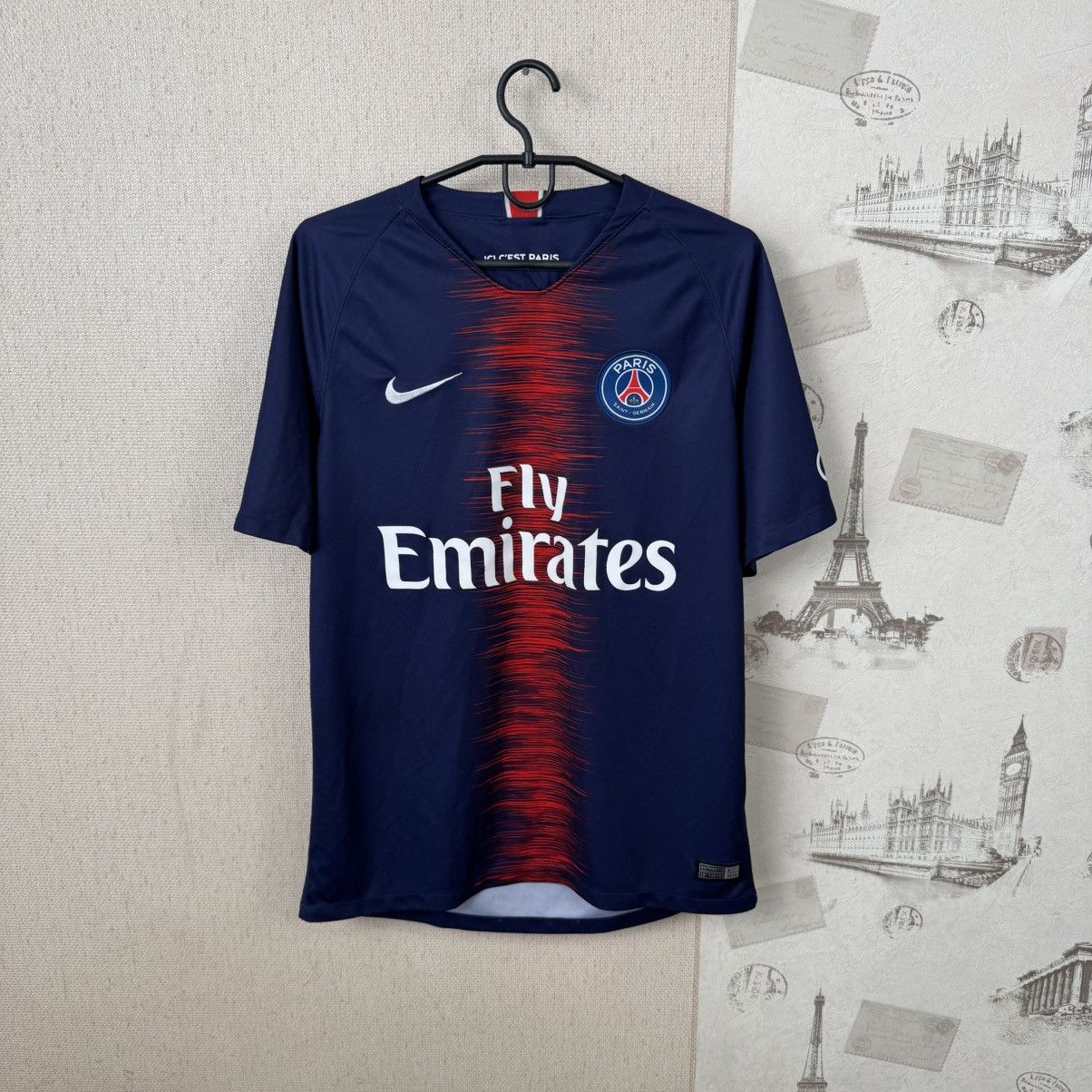 Nike Nike Paris Saint-Germain PSG 2018 2019 Home Jersey Men's M Size US M / EU 48-50 / 2 - 1 Thumbnail