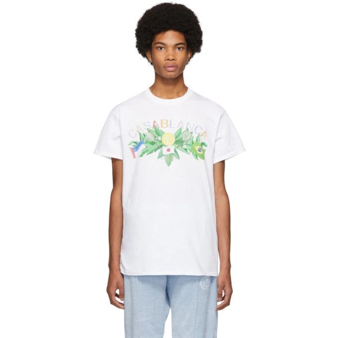 Casablanca 1st Collection (2018 Archive) Tennis Club Tee Size US L / EU 52-54 / 3 - 5 Thumbnail