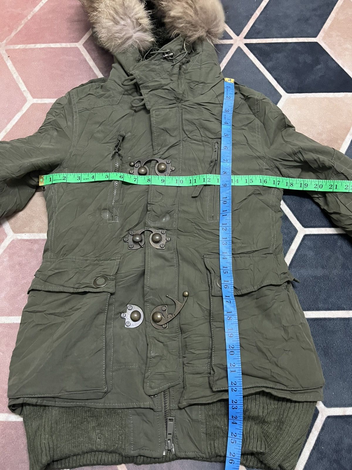 Sly Guild 💥Sly Military Japanese Brand Army Parka/Kapital inspired Size S / US 4 / IT 40 - 13 Thumbnail