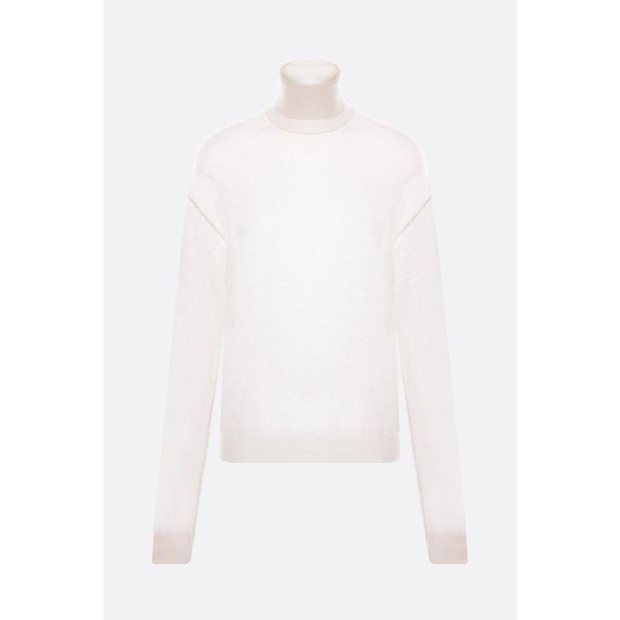 Prada PRADA White Cashmere Oversize Turtleneck New & Authentic (Wo Size M / US 6-8 / IT 42-44 - 1 Thumbnail