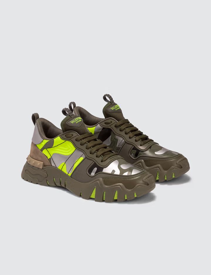 Valentino o1y0525 Low-Top Sneakers in Multicolor Size US 6 / EU 39 - 2 Thumbnail