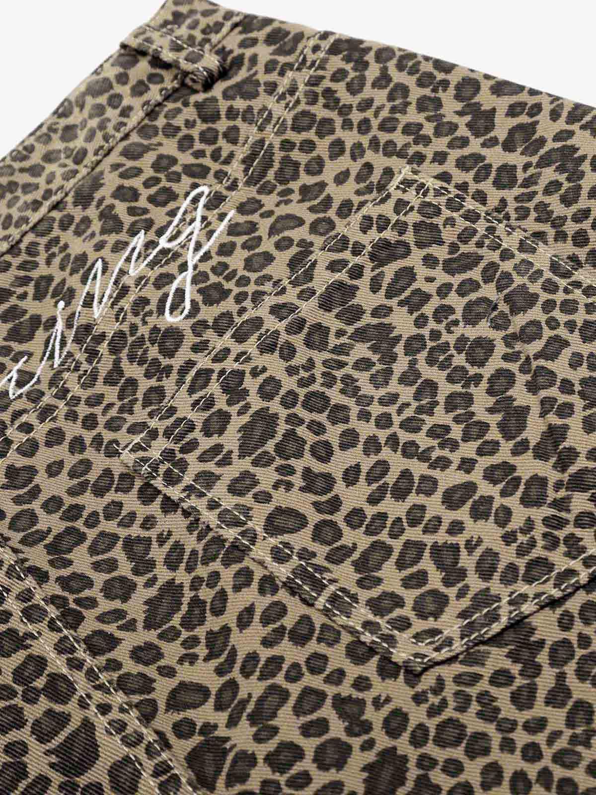 Other Cheetah Print Baggy Barrel Jorts Size US 30 / EU 46 - 4 Thumbnail