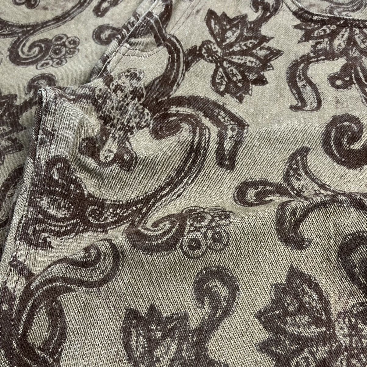 Hysteric Glamour × Yoshiyuki Konishi Vintage Yoshiyuki Konishi paisley denim pants Size US 32 / EU 48 - 7 Thumbnail