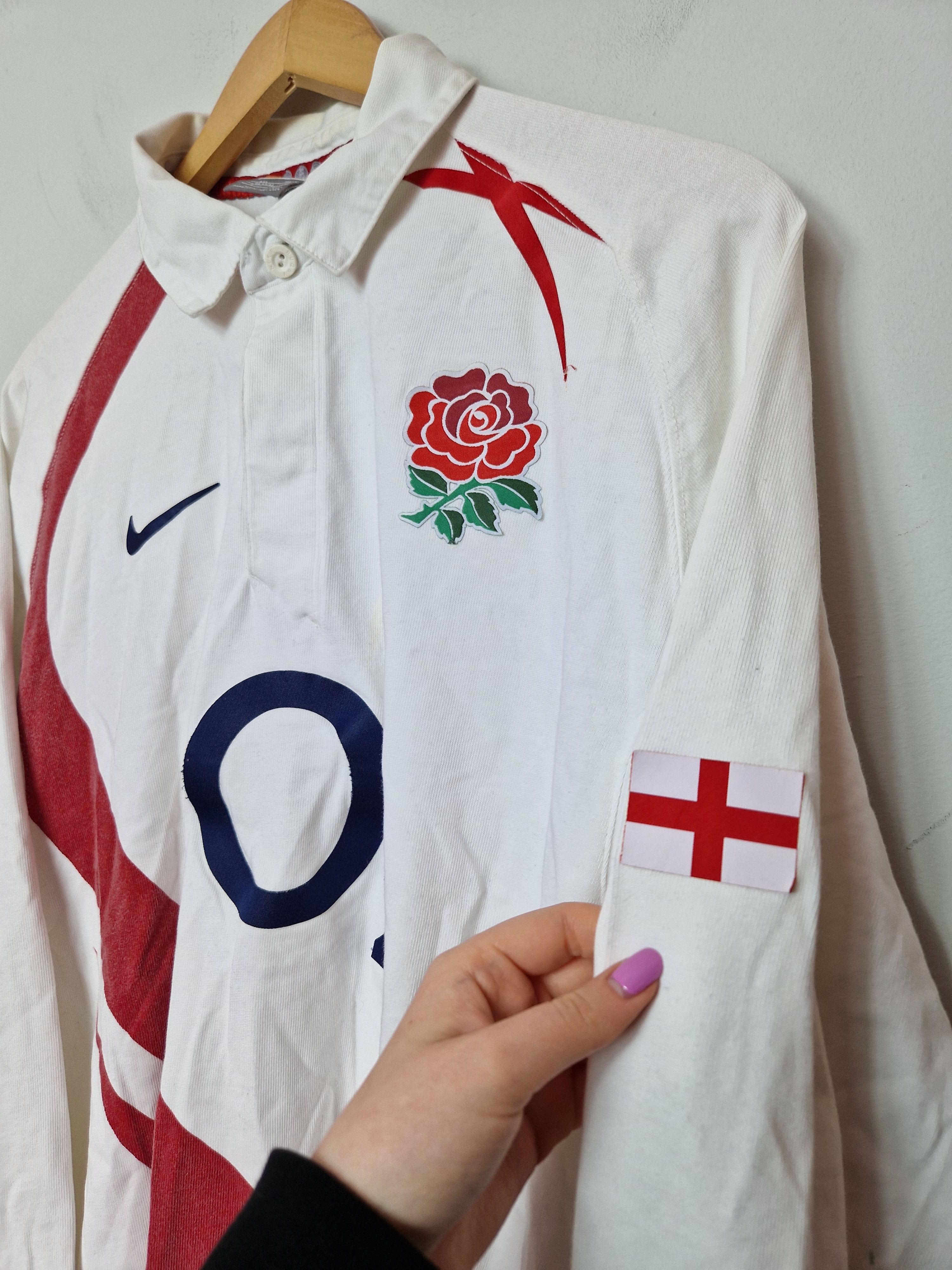 Nike Nike England Rugby League O2 vintage sweatshirt Size US XXL / EU 58 / 5 - 4 Thumbnail