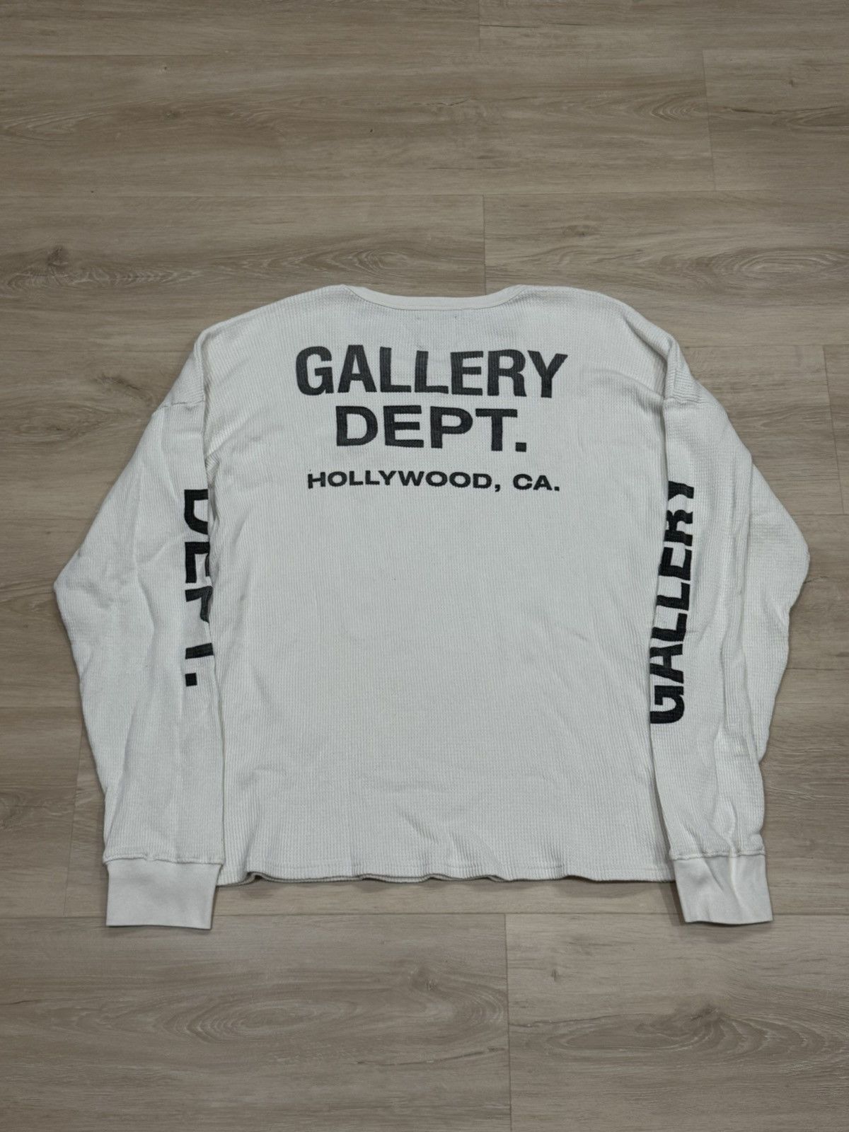 Gallery Dept. Gallery Dept Long Sleeve Thermal Shirt Size US XXL / EU 58 / 5 - 1 Thumbnail