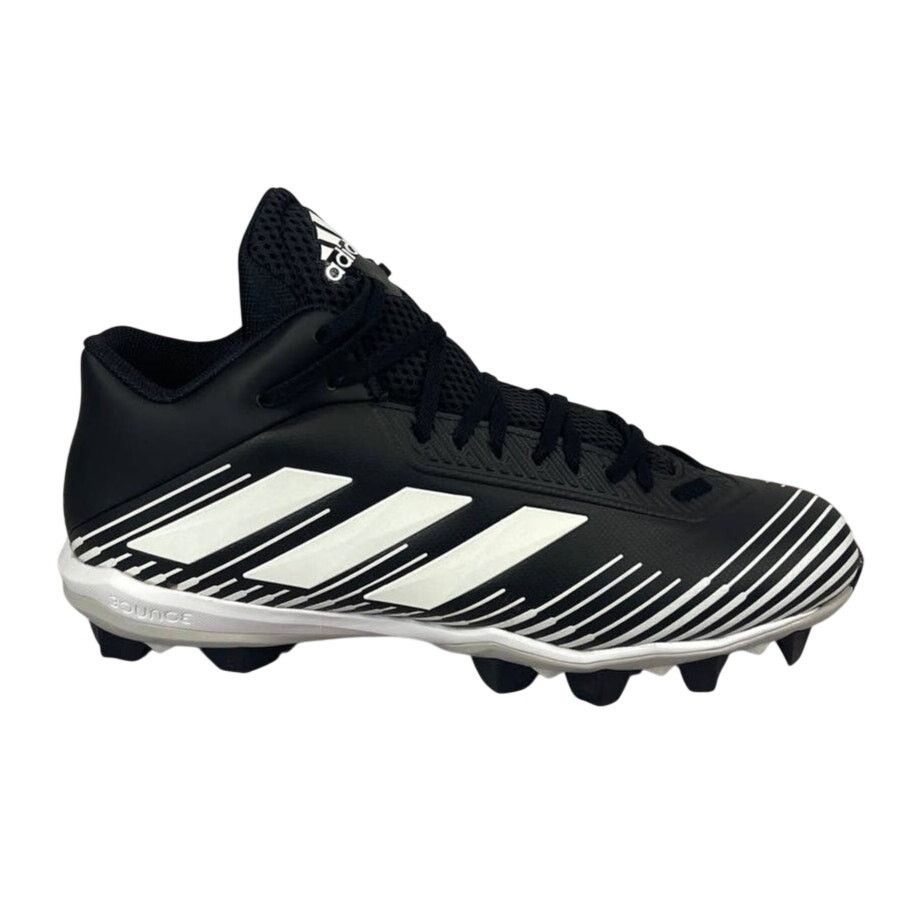 Adidas Adidas Freak MD 20 Black White Football Cleats Mens Size 12 Size US 12 / EU 45 - 1 Thumbnail