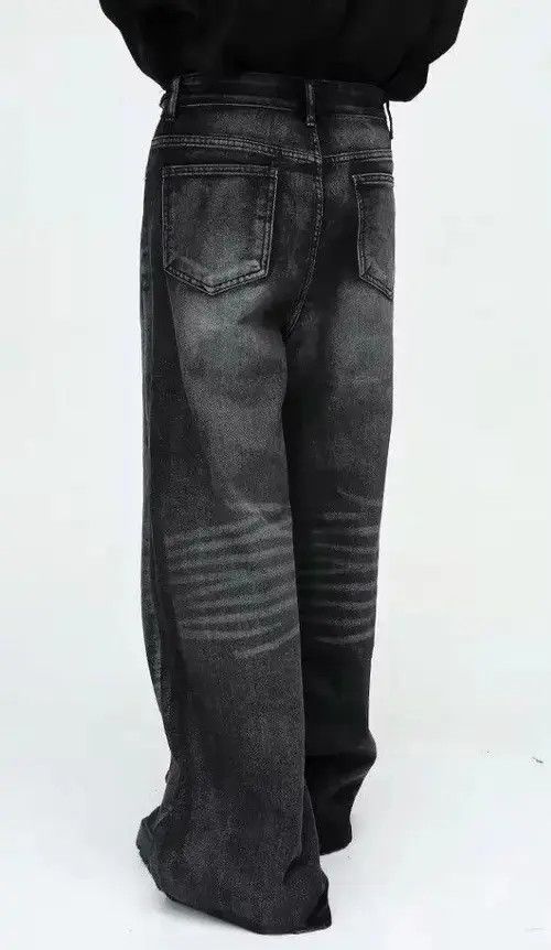 Jean Washed Wide Leg Jeans Size US 30 / EU 46 - 5 Thumbnail