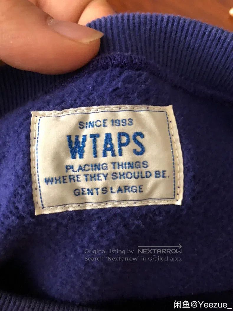 Wtaps Wtaps Purple hoodie Size US L / EU 52-54 / 3 - 3 Thumbnail