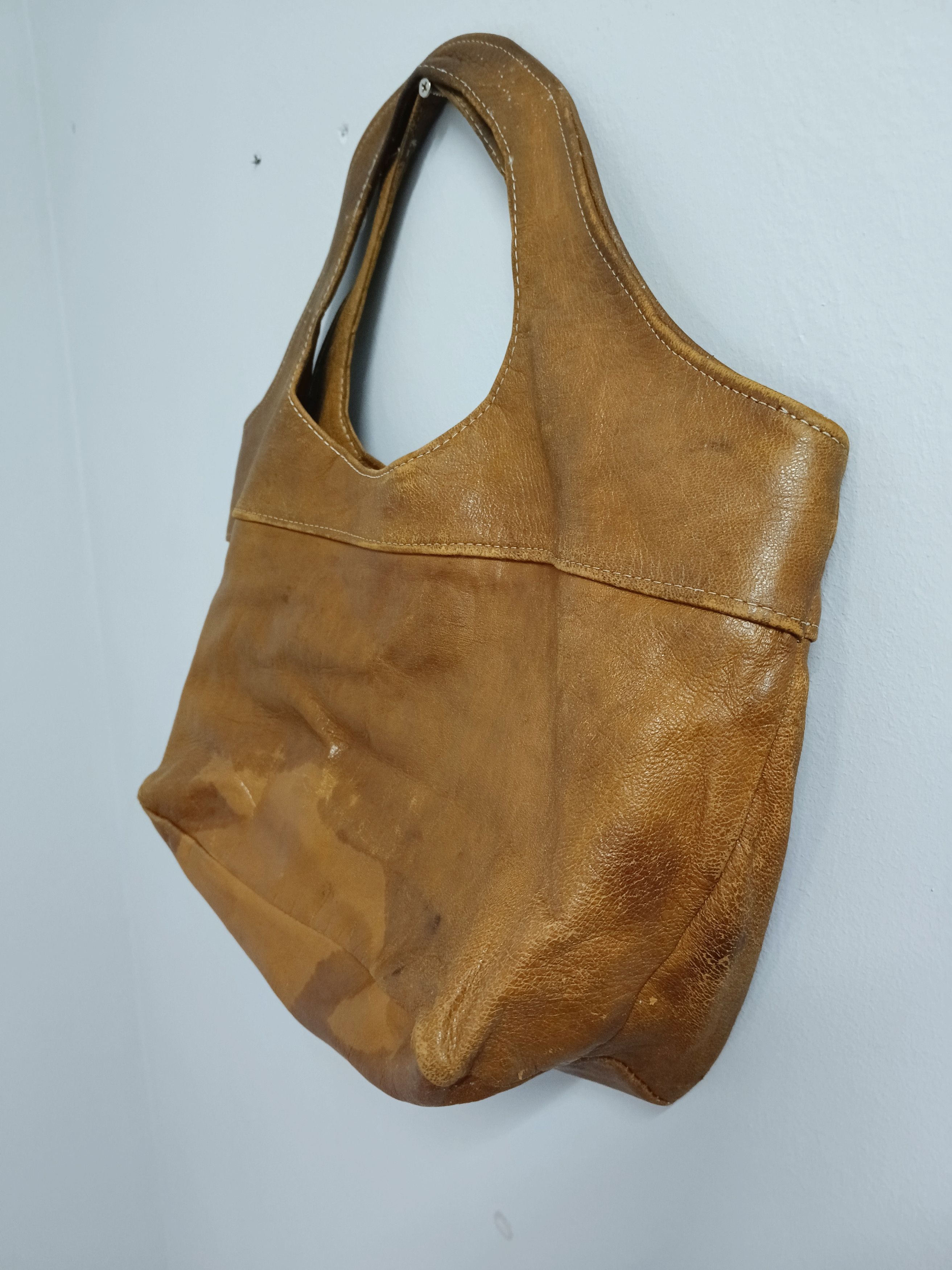 CHRISTIAN PEAU CHRISTIAN PEAU PATINA LEATHER TOTE BAG Size ONE SIZE - 3 Thumbnail