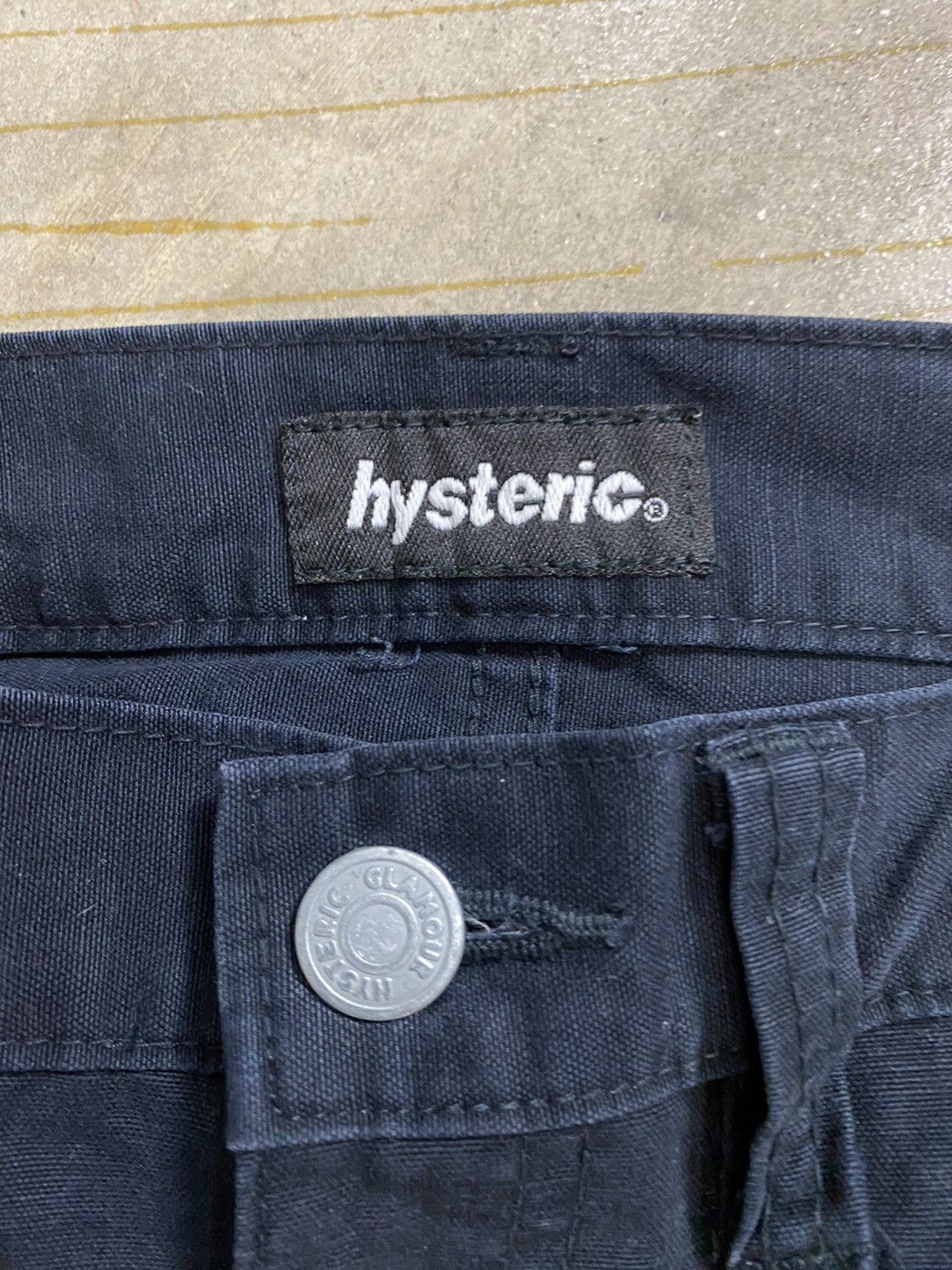 Hysteric Glamour 1990s Hysteric Hunting Zipper wide leg pants Size US 29 - 13 Thumbnail