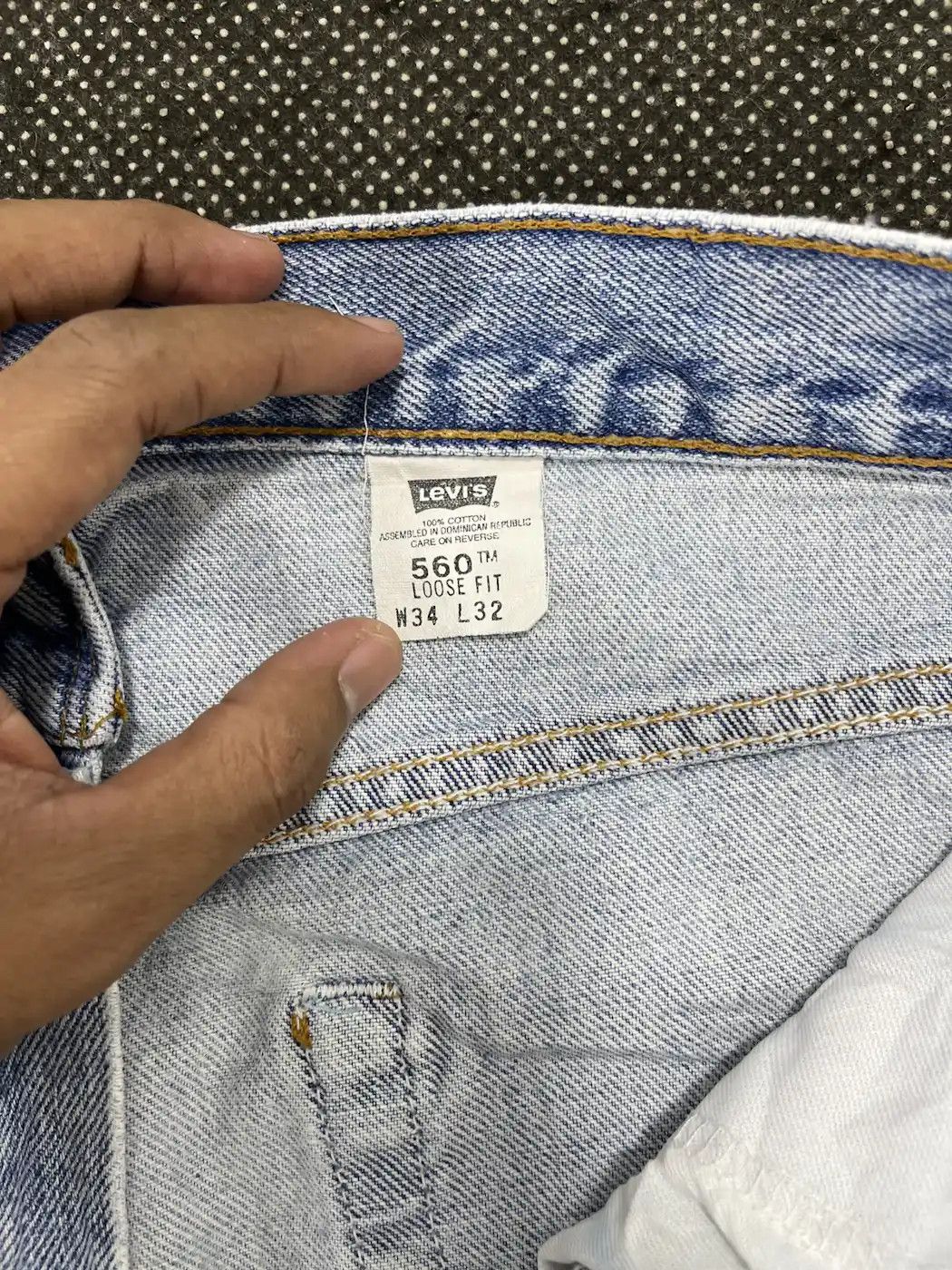 Levi's × Vintage Vintage Levi's 560 Stone Wash Jeans - J733 Size US 34 / EU 50 - 6 Thumbnail