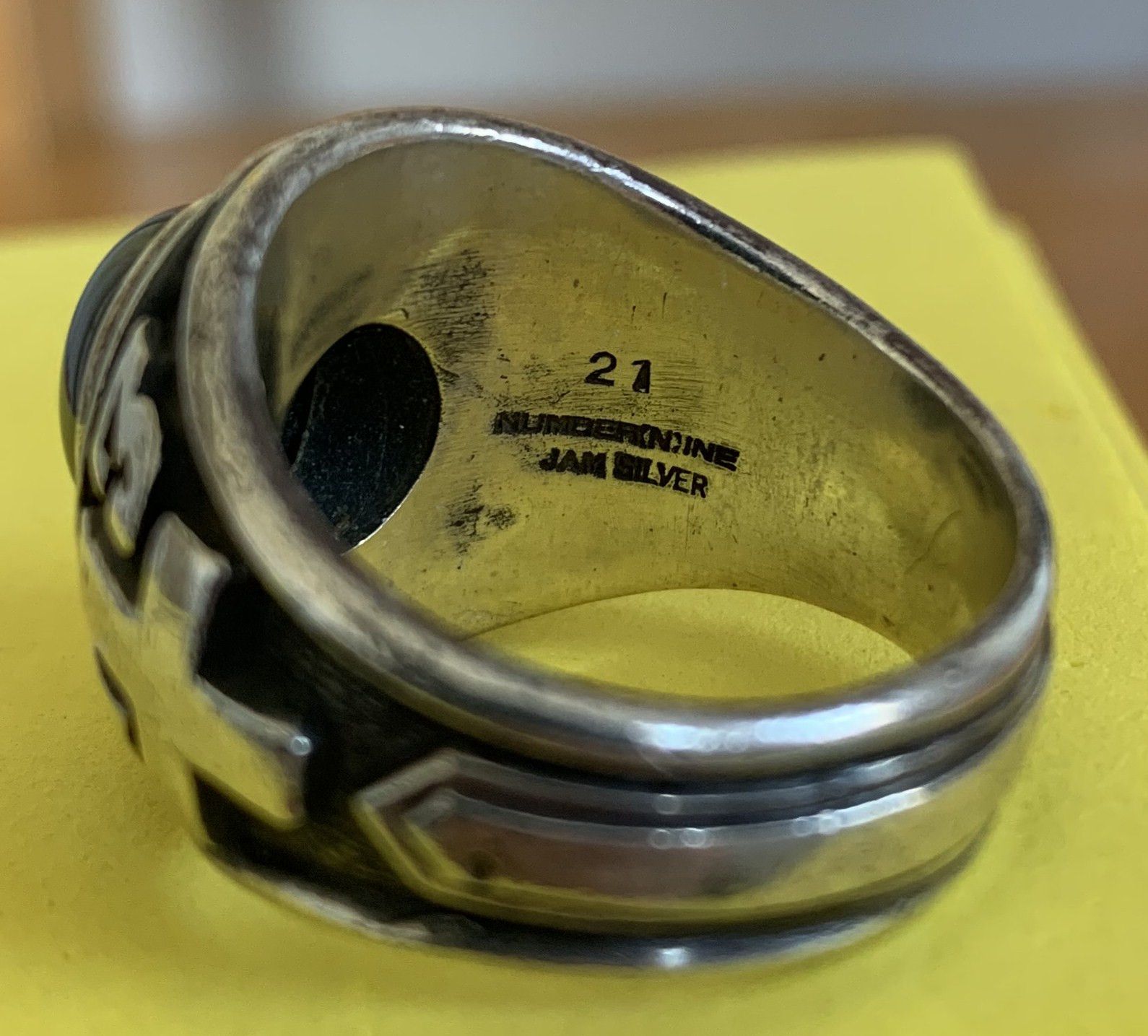 Number (N)ine SS01 Number (N)ine School of Visual Comedy Championship Ring Size ONE SIZE - 7 Thumbnail